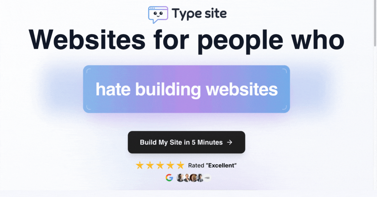 Type Site Social Share