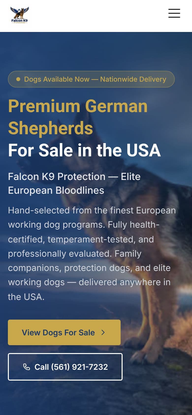 German Shepherds For Sale
