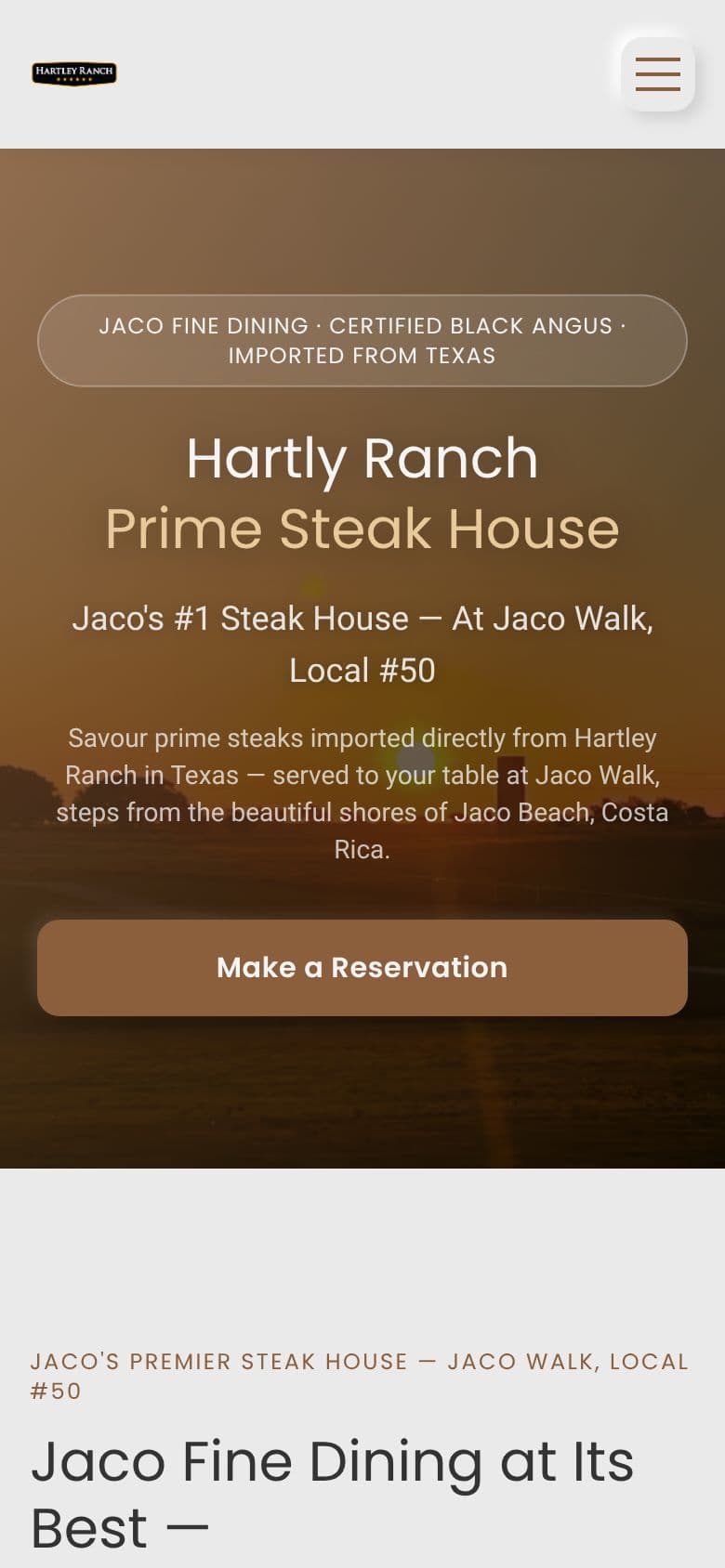 Hartley Ranch Steakhouse