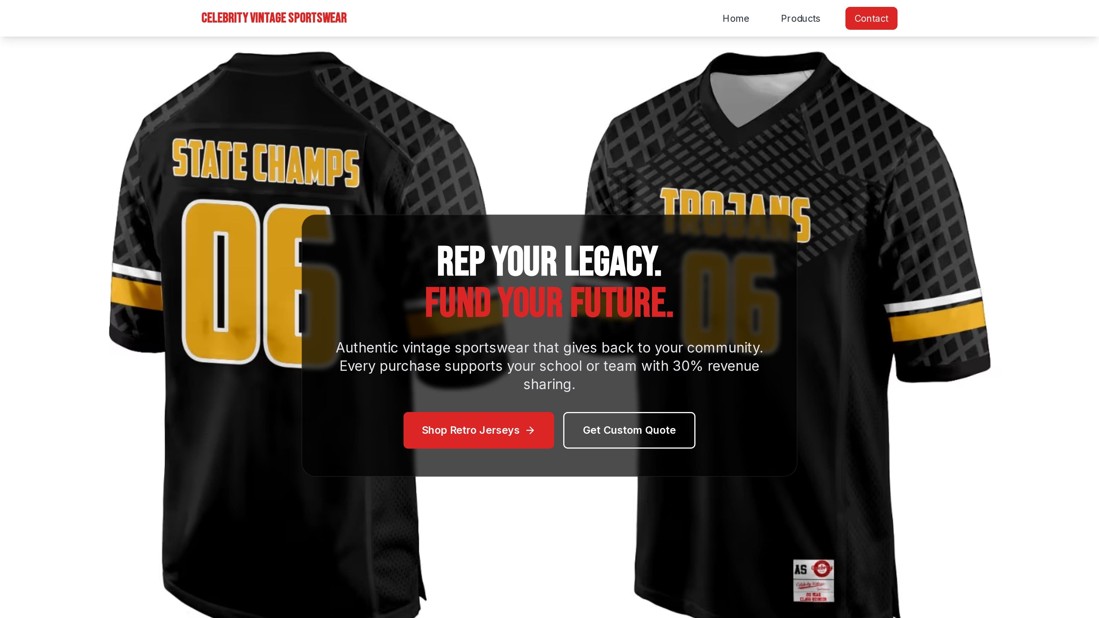 Celebrity vintage sportswear