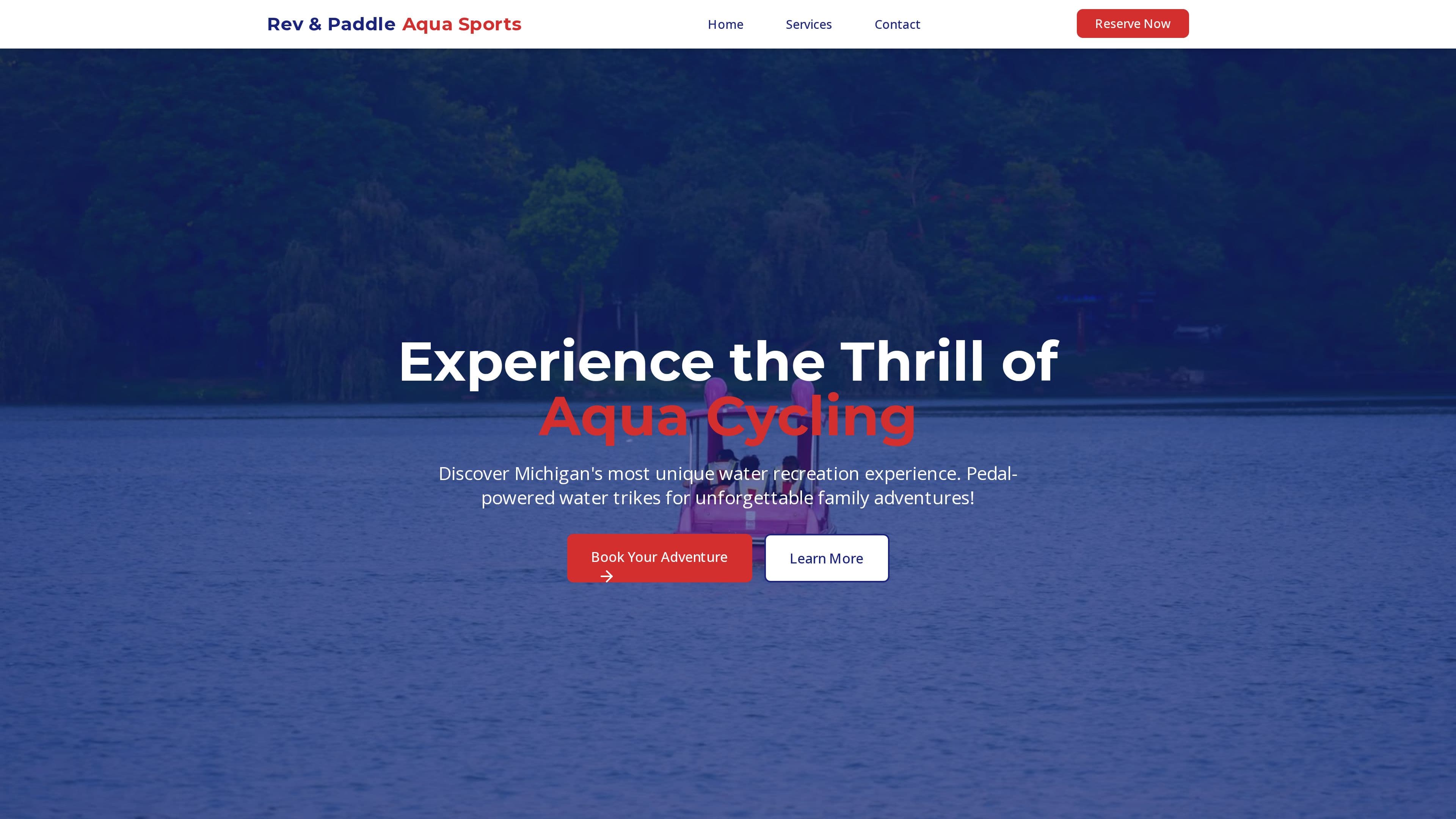 Rev & paddle aqua sports