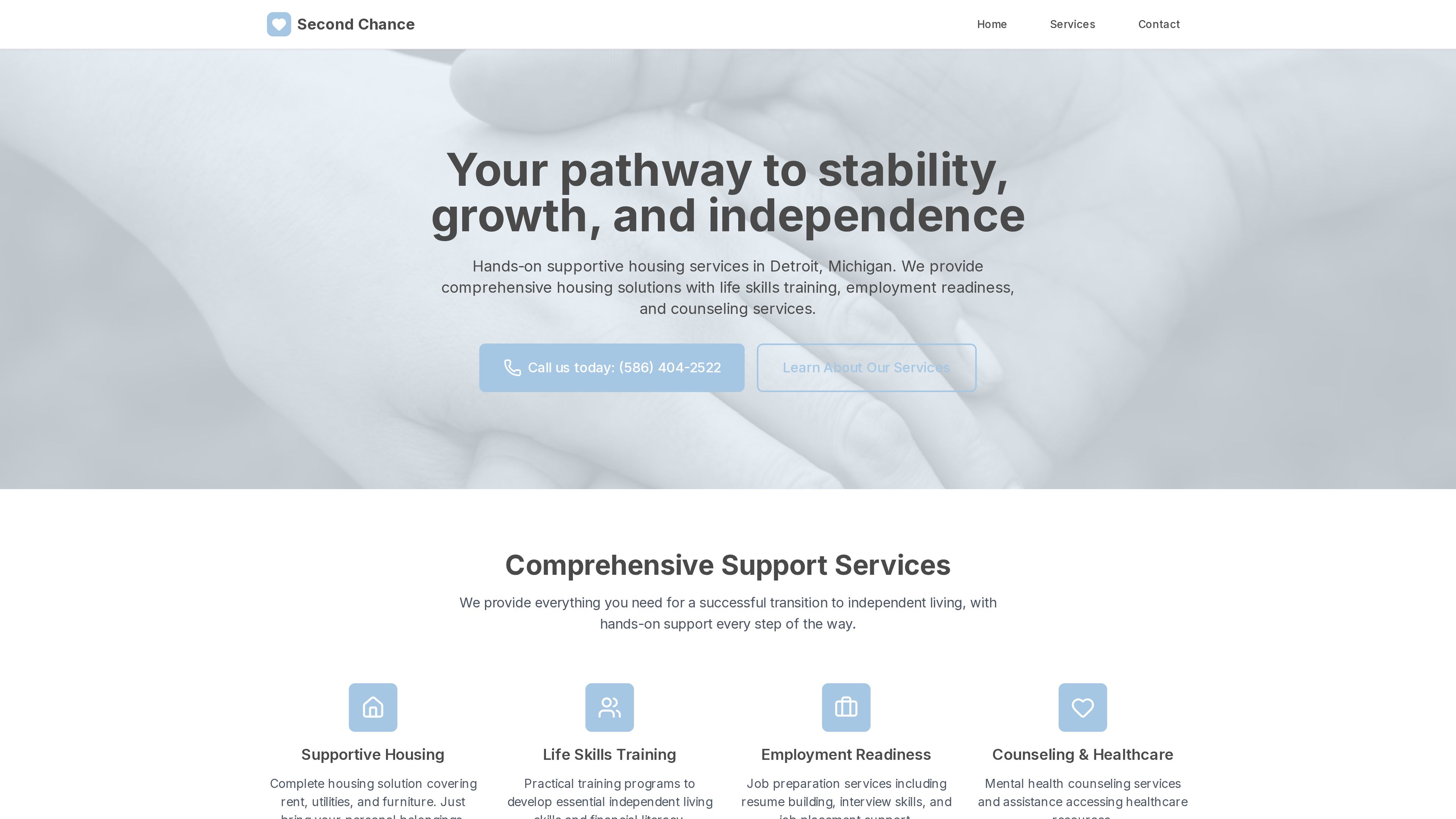 Second Chance Independent Living 