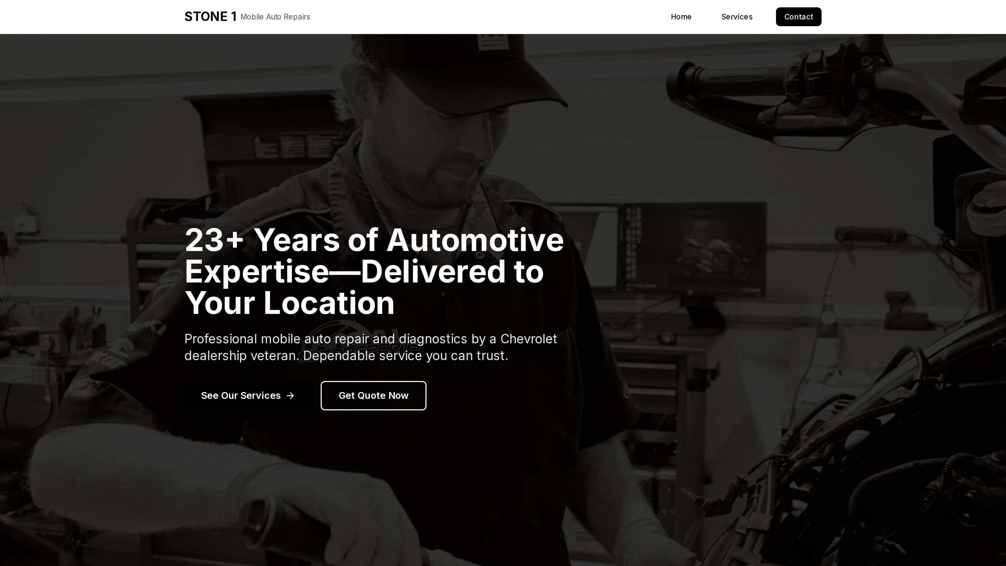 Stone 1 mobile auto repairs 