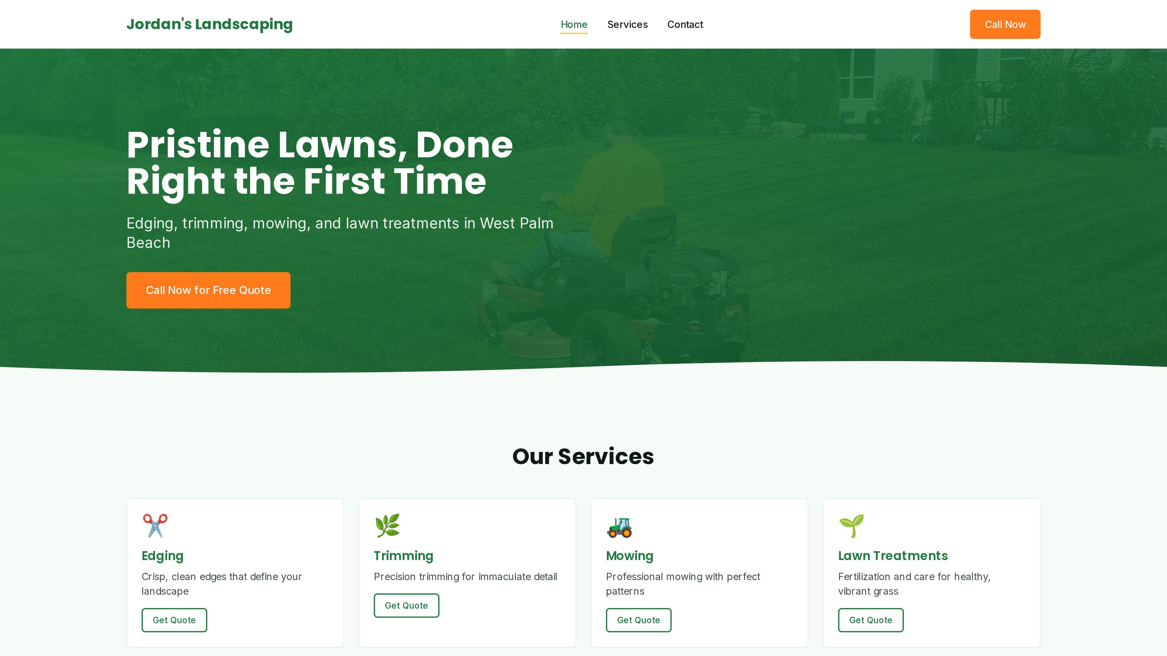 Jordan's Landscaping Services