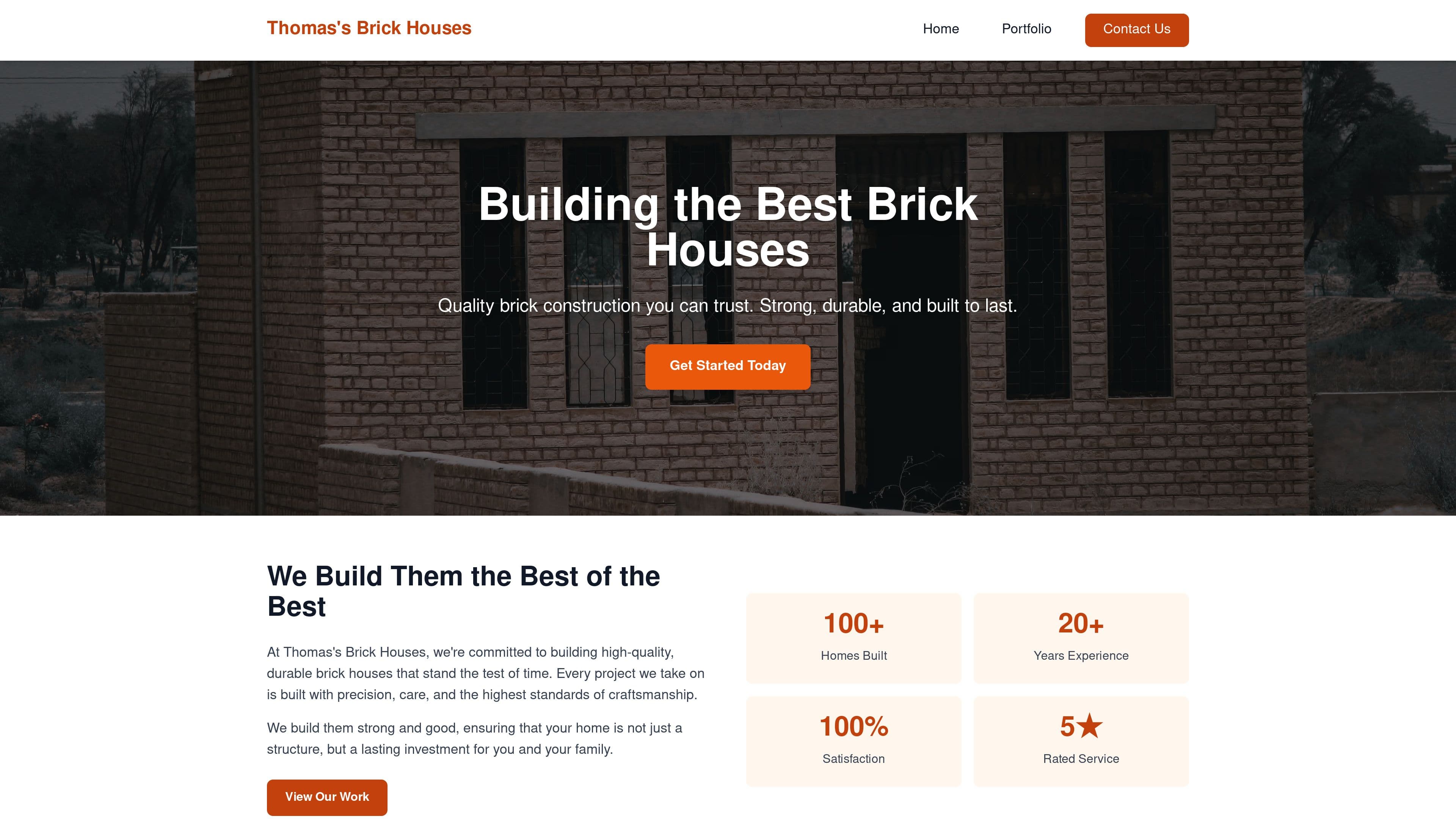 Thomas's brick houses
