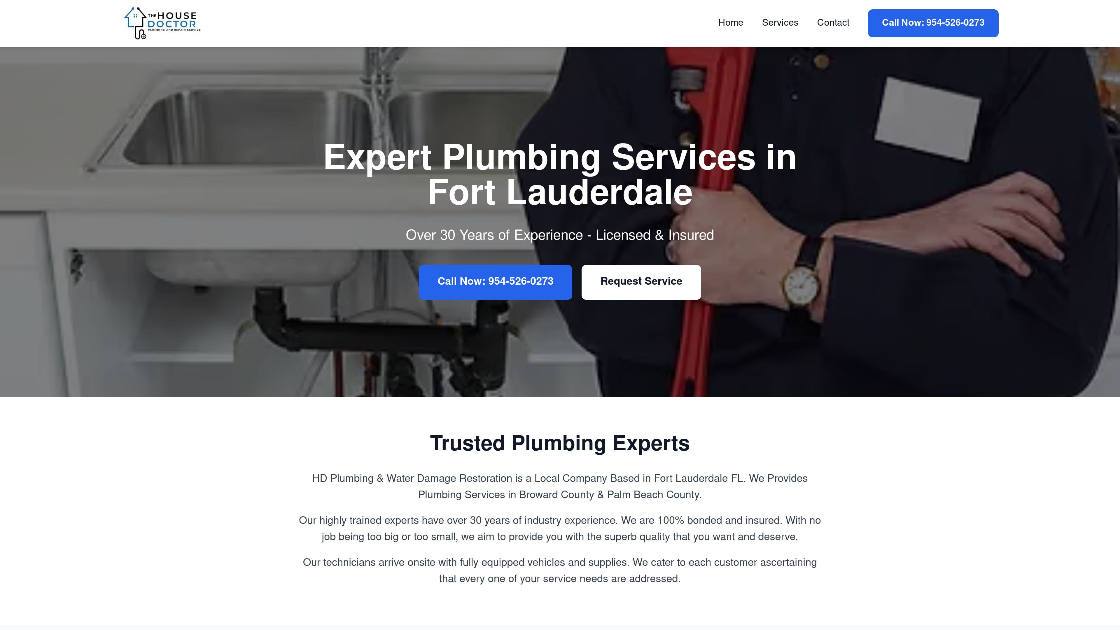 HD Plumbing and Water Damage Repair