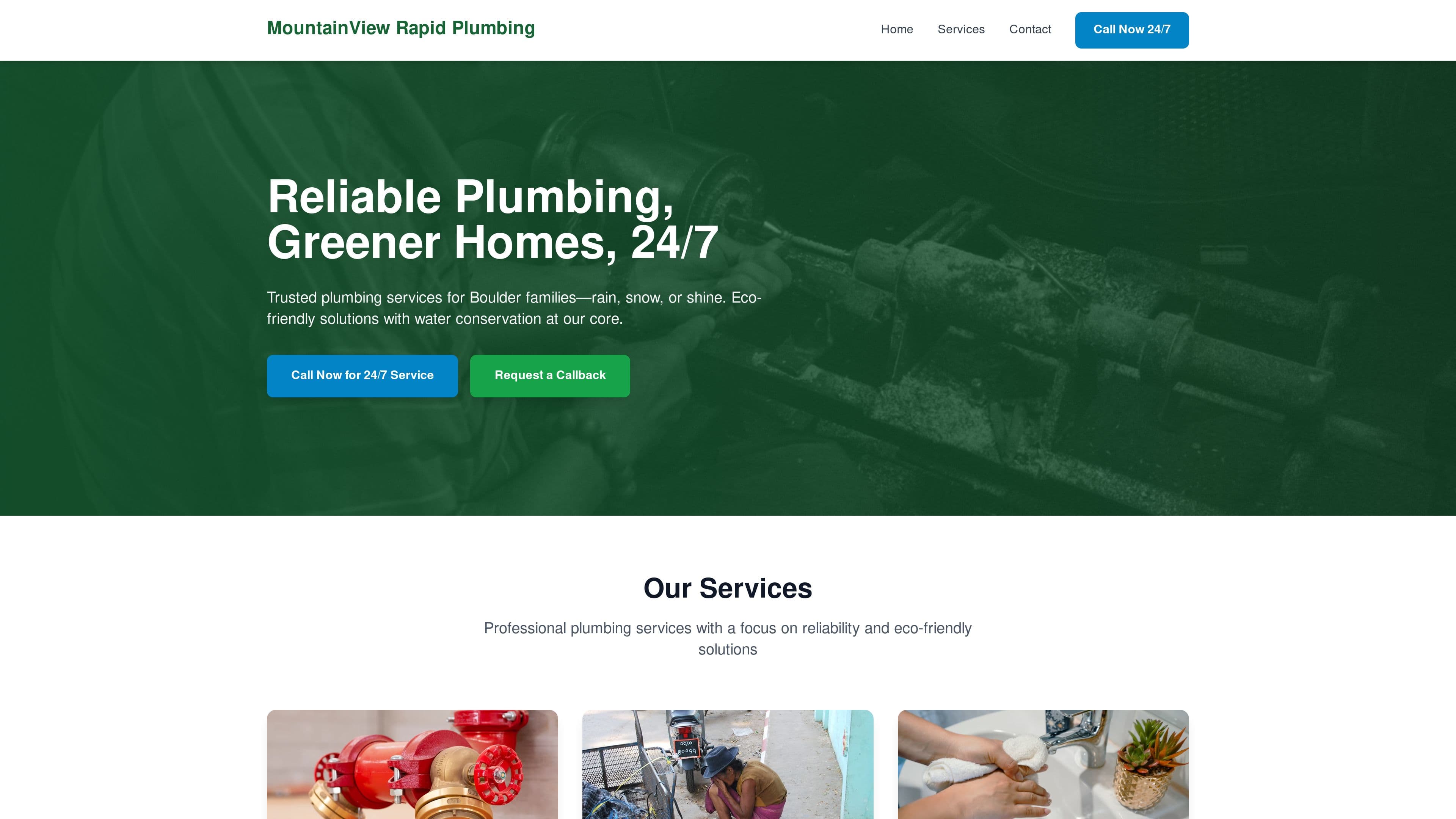 MountainView Rapid Plumbing