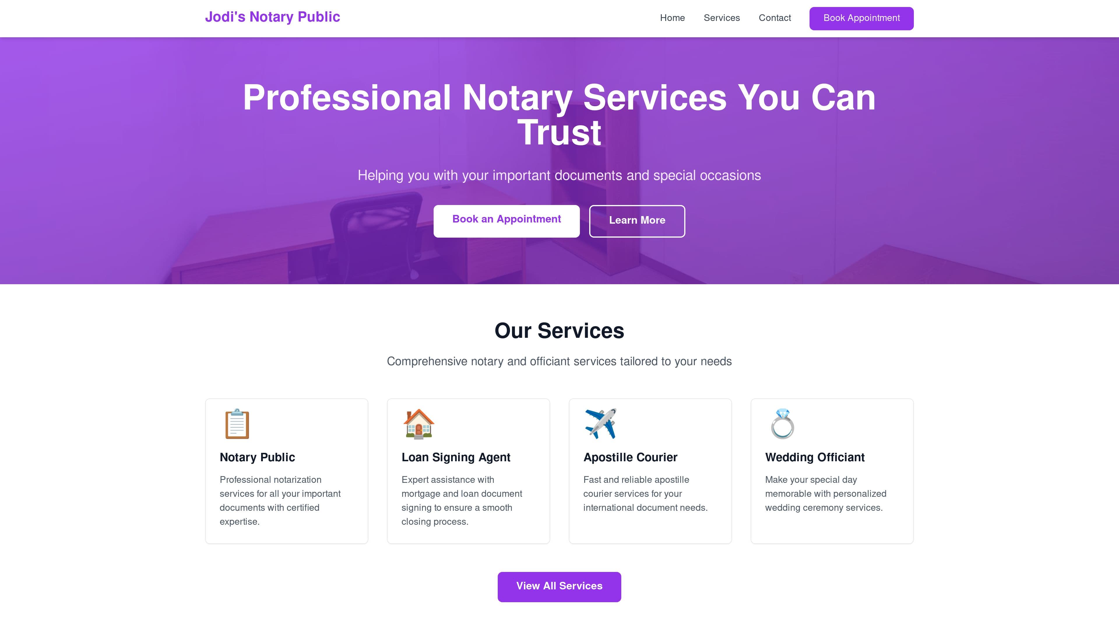 Jodi’s Notary Public