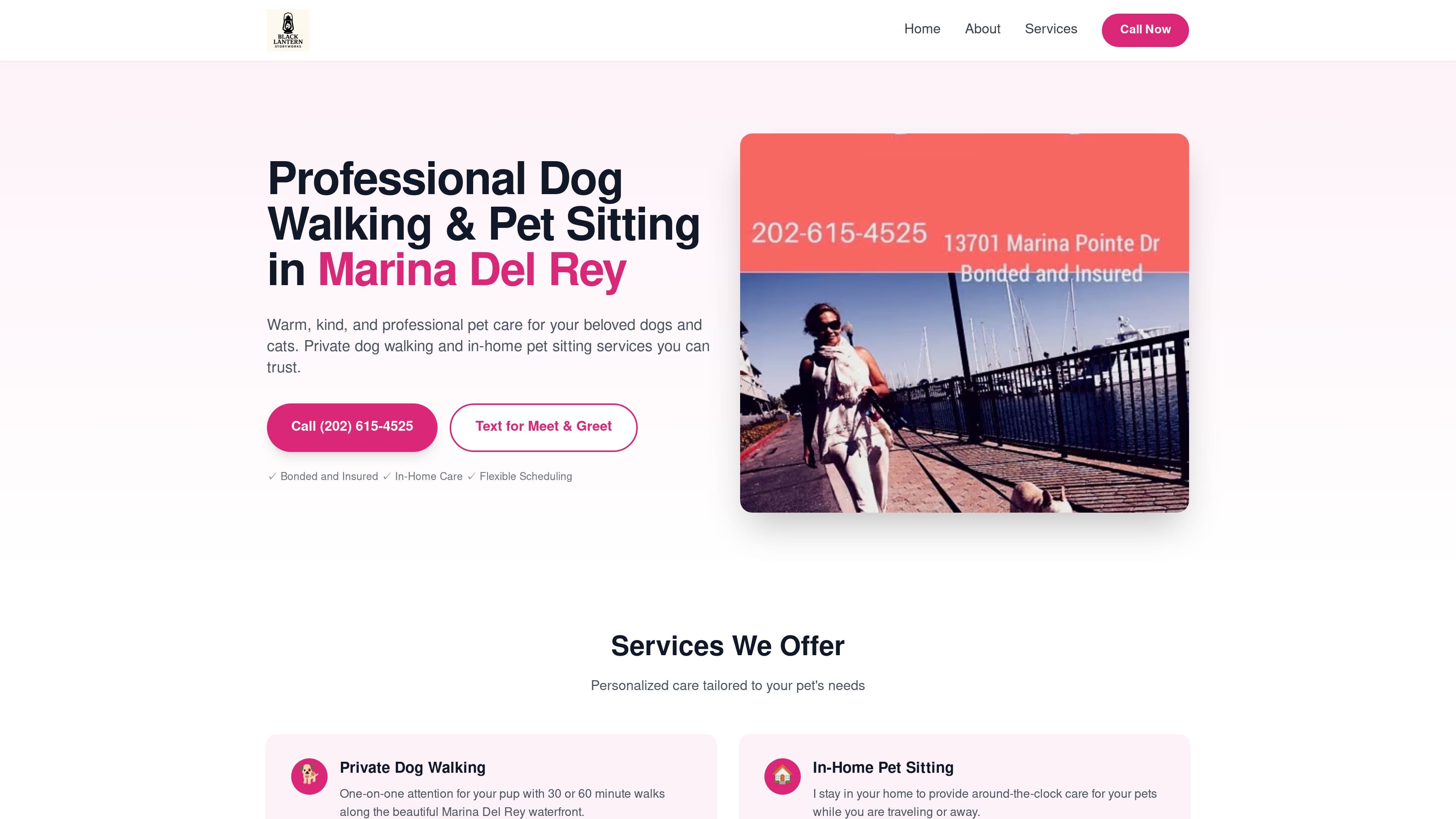 Marina Del Rey Dog Walking