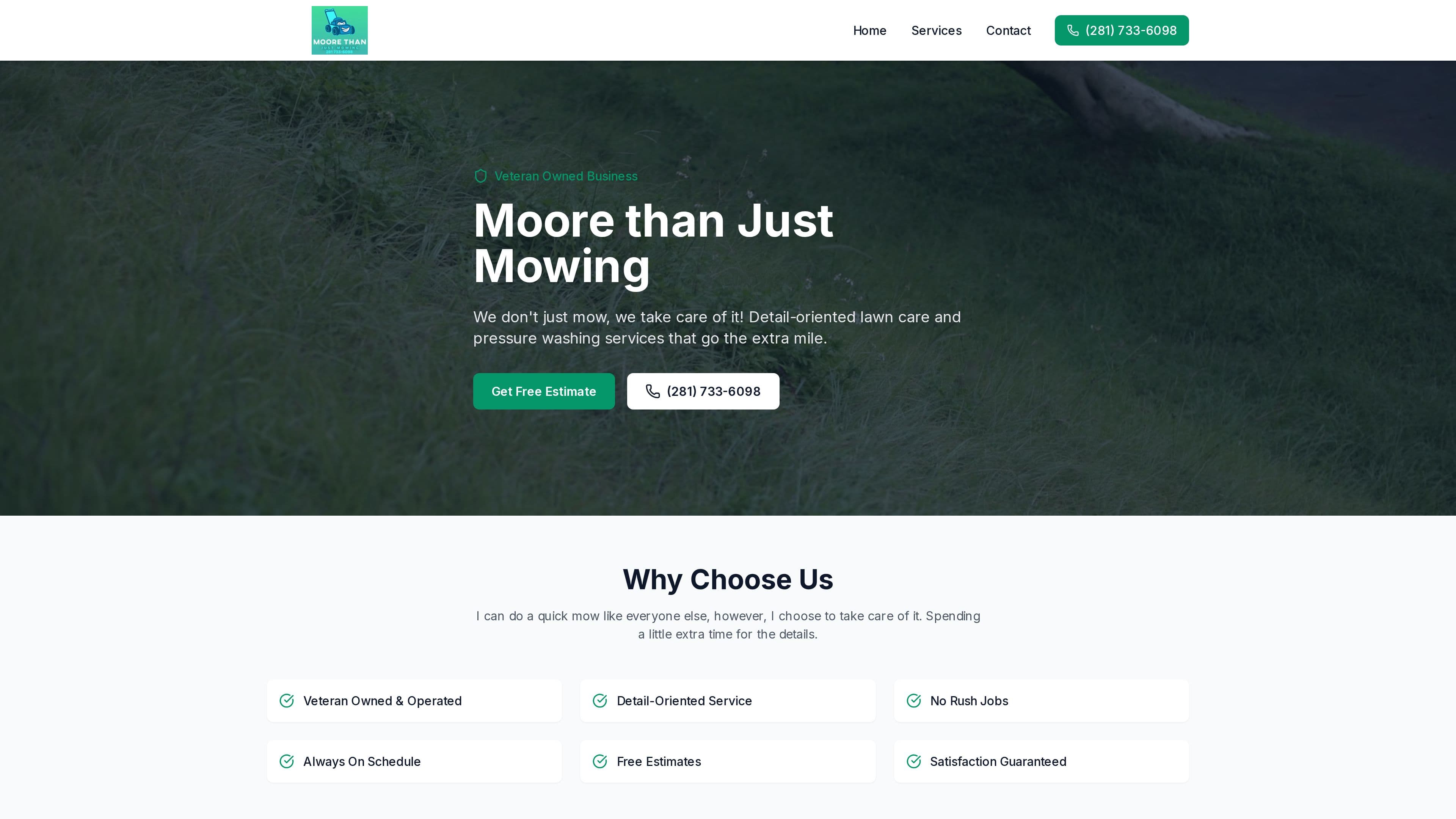 Moore than Just Mowing