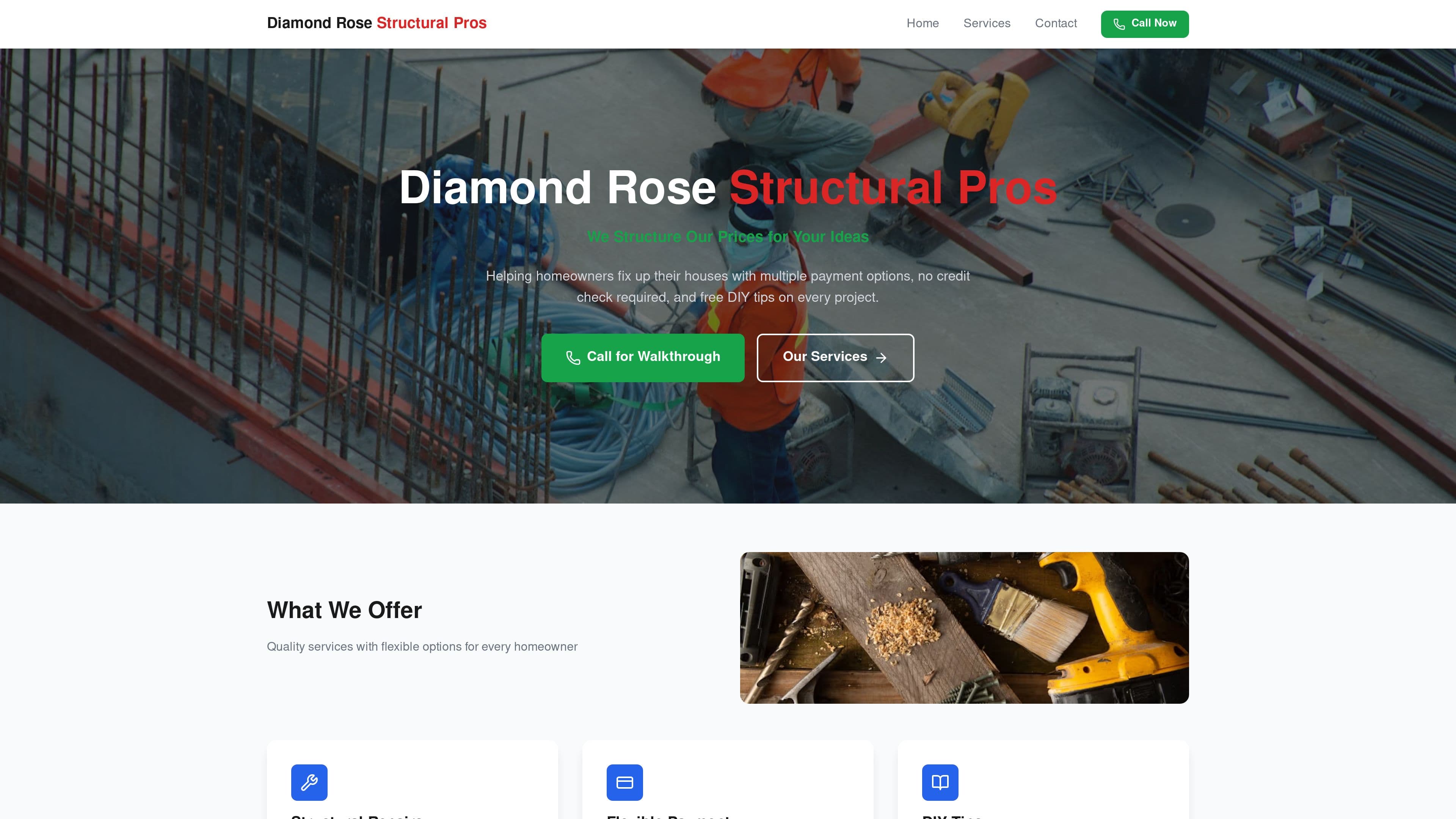 Diamond Rose Structural Pros