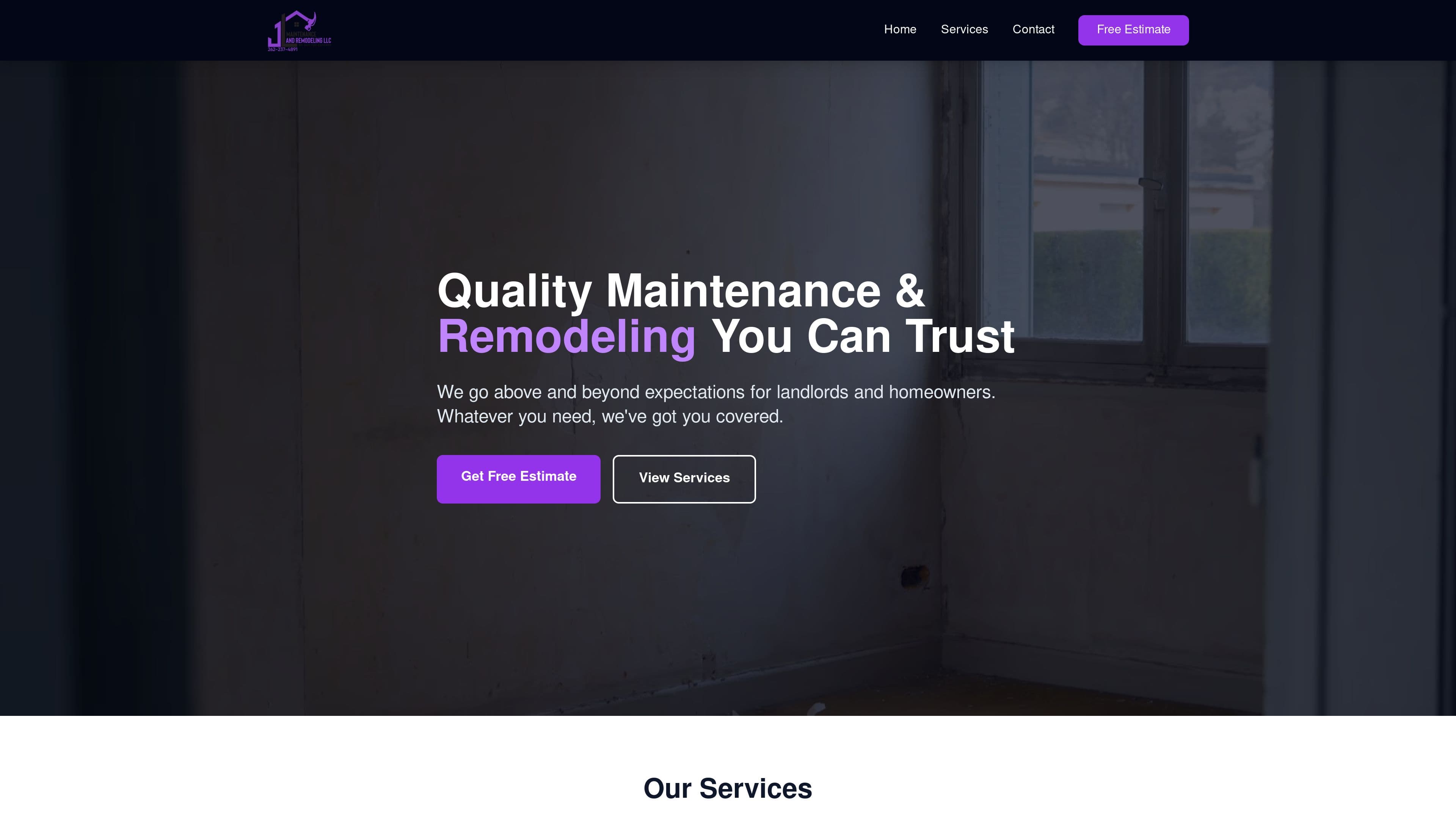 J and L Maintenance and Remodeling llc