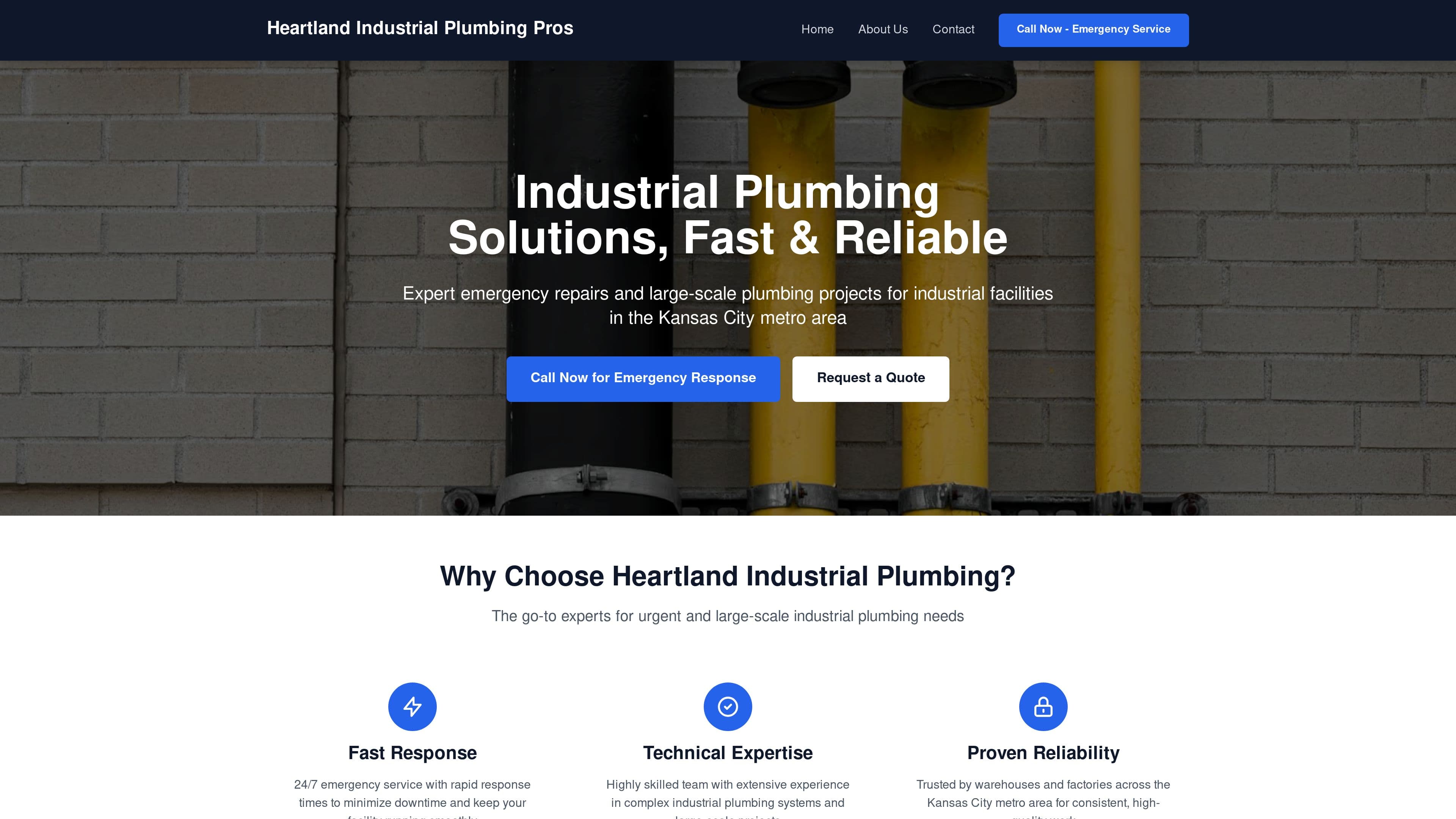 Heartland Industrial Plumbing Pros