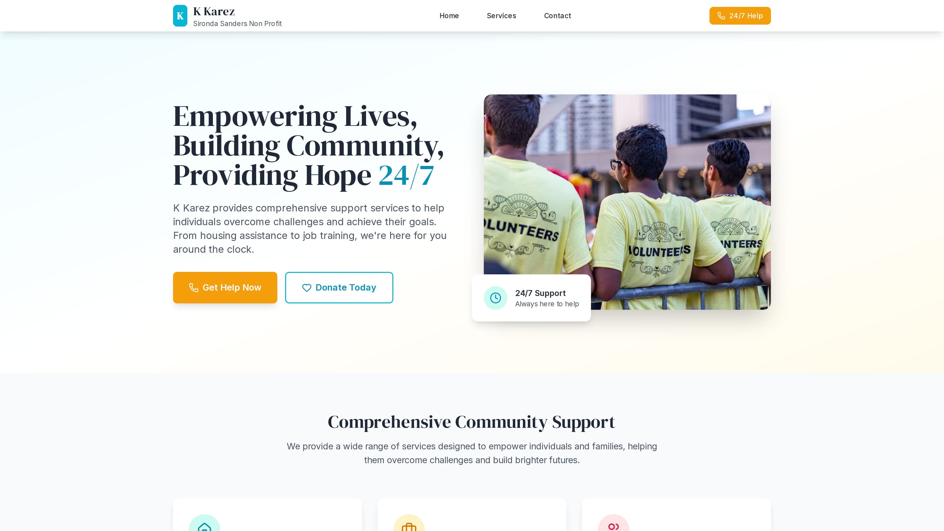 Sironda Sanders website