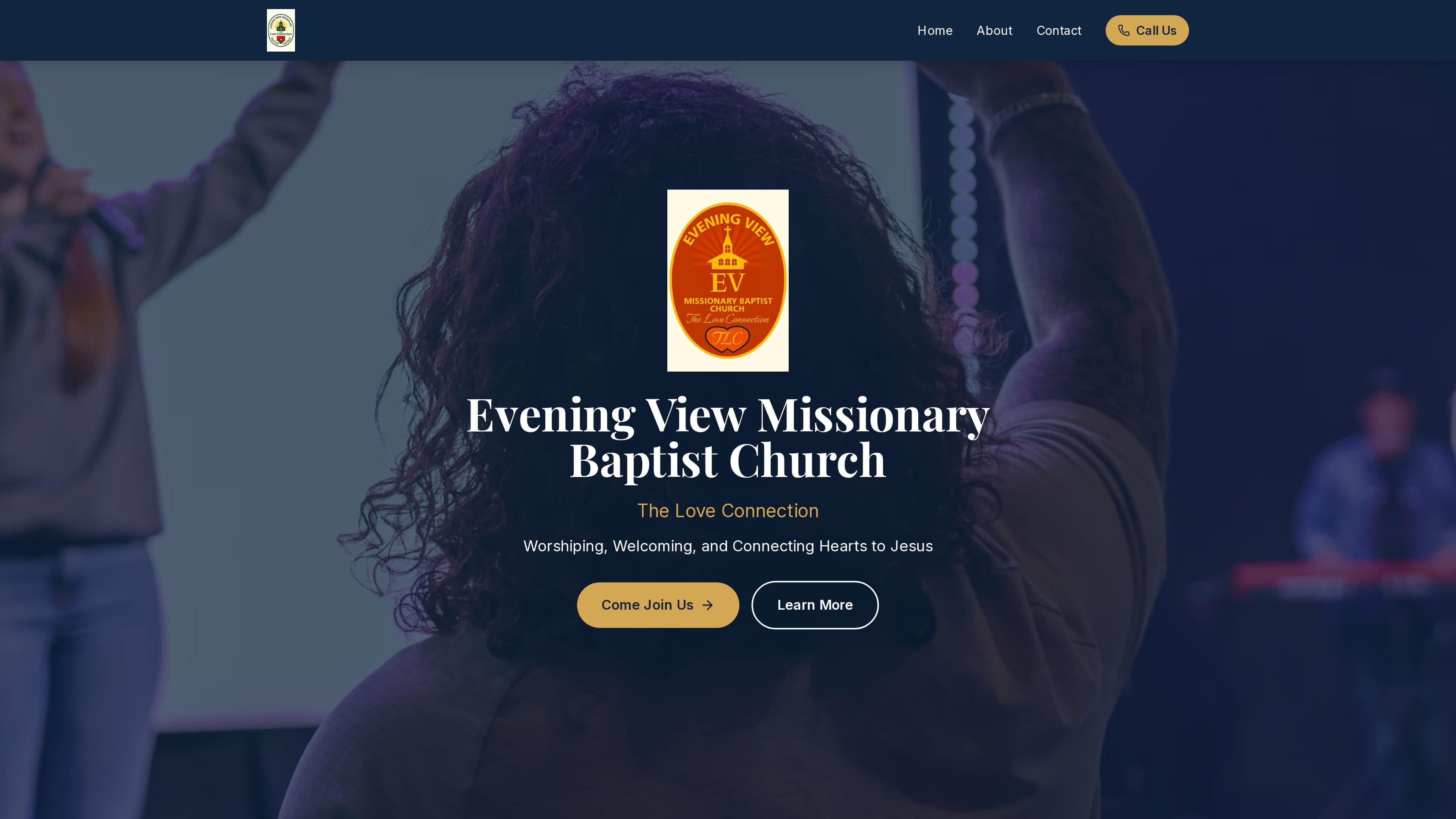 Evening view missionary baptist church