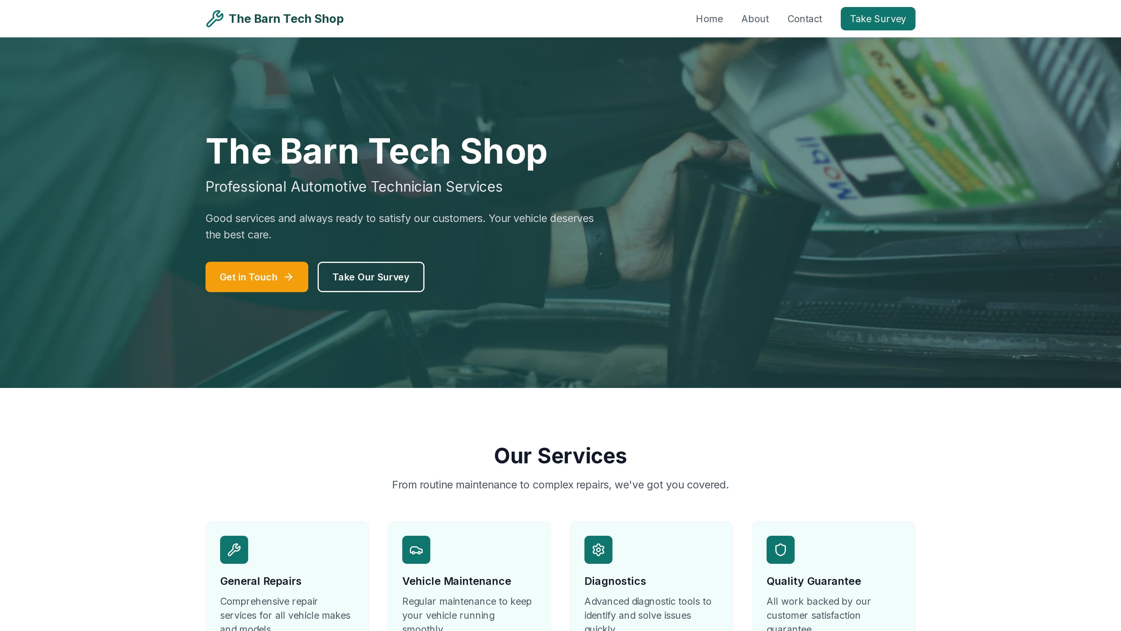 The Barn tech shop