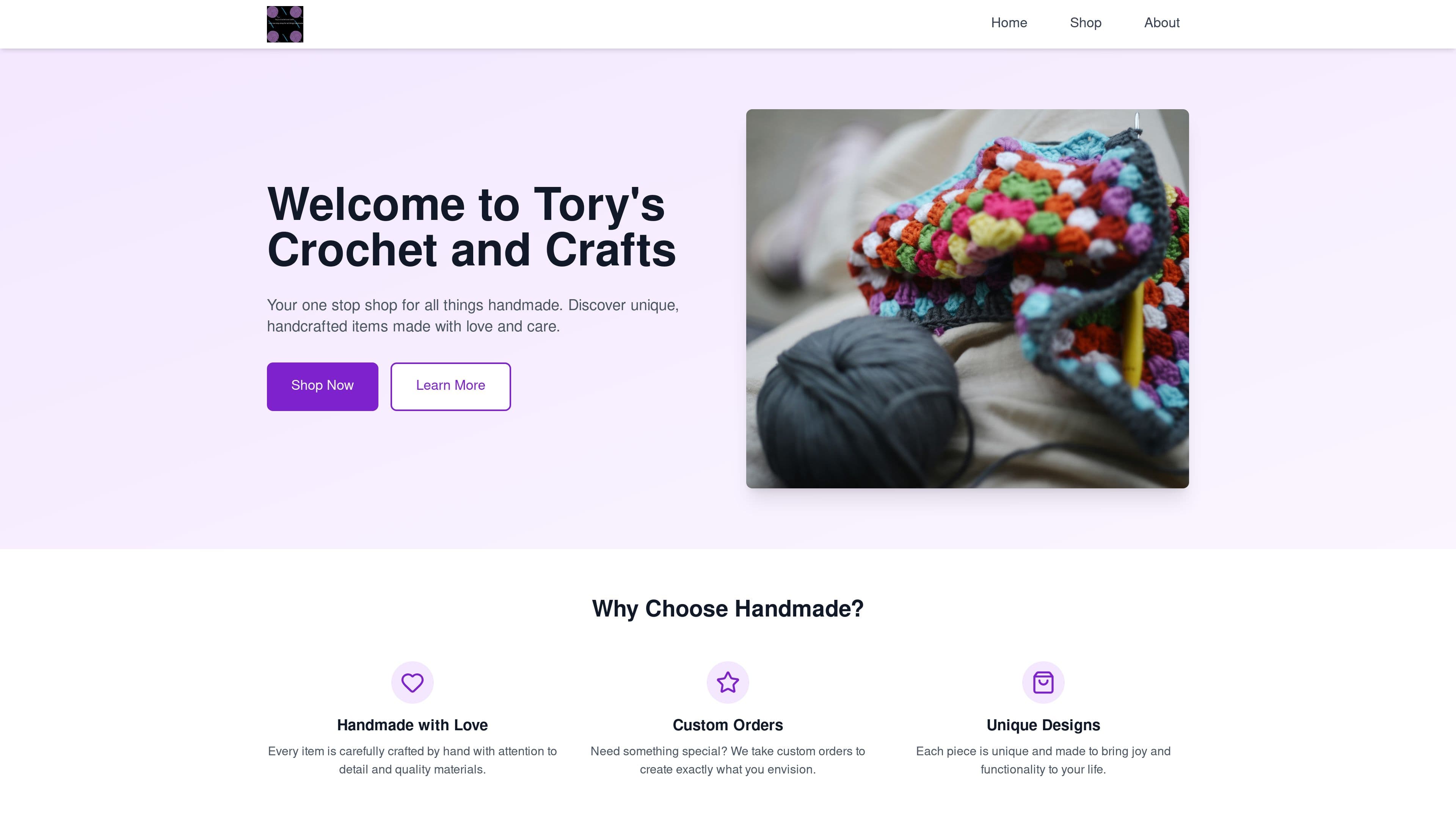 Tory's Crochet and Crafts