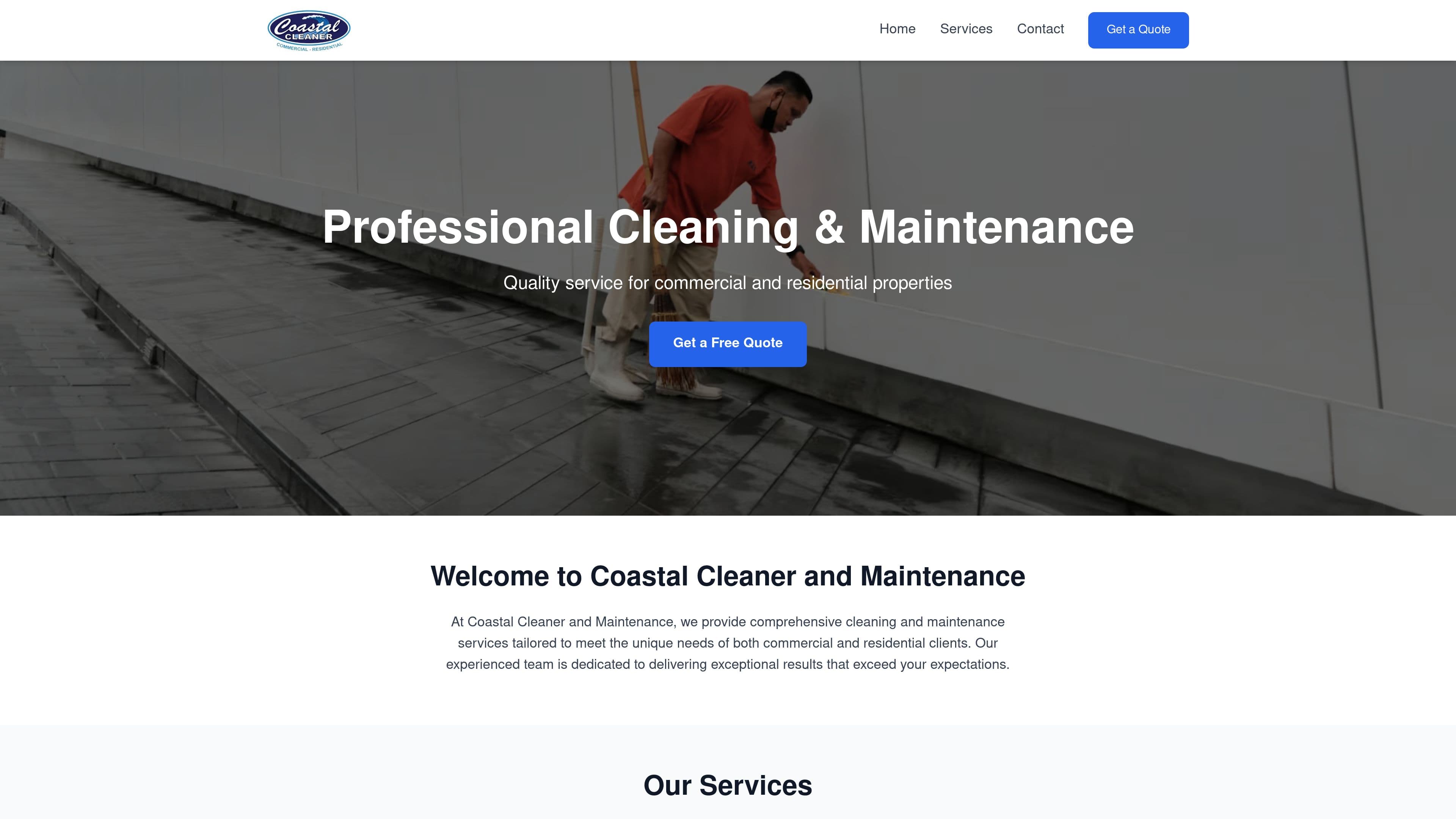 Coastal Cleaner and Maintenance