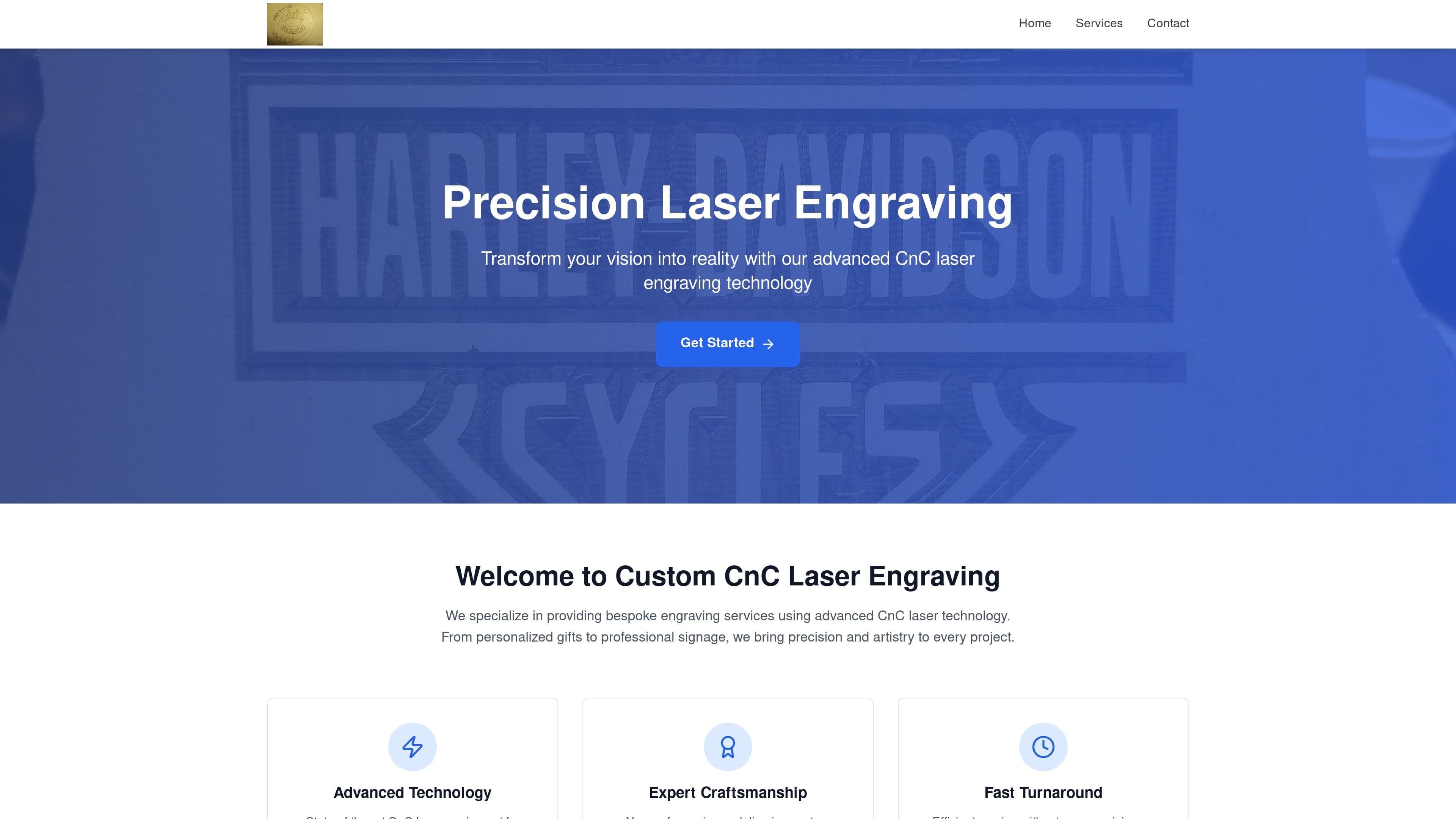 Custom CnC laser engraving