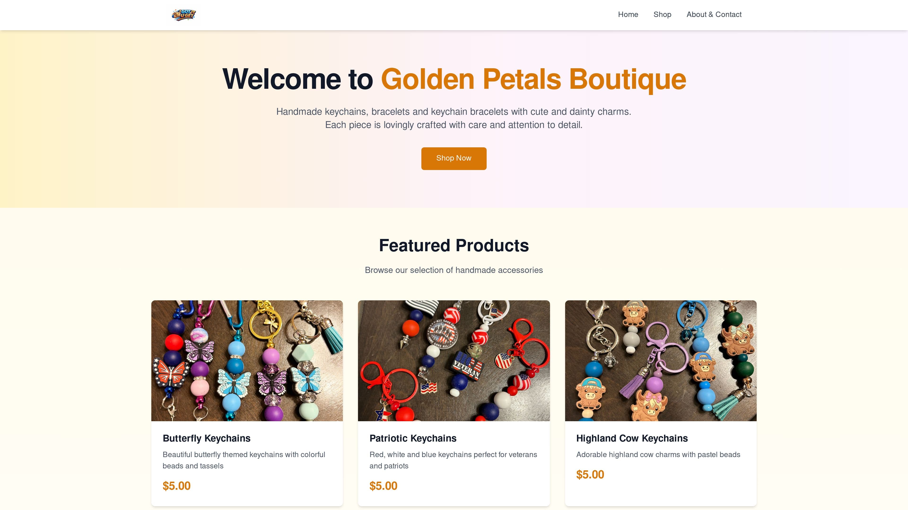 Golden Petals Boutique