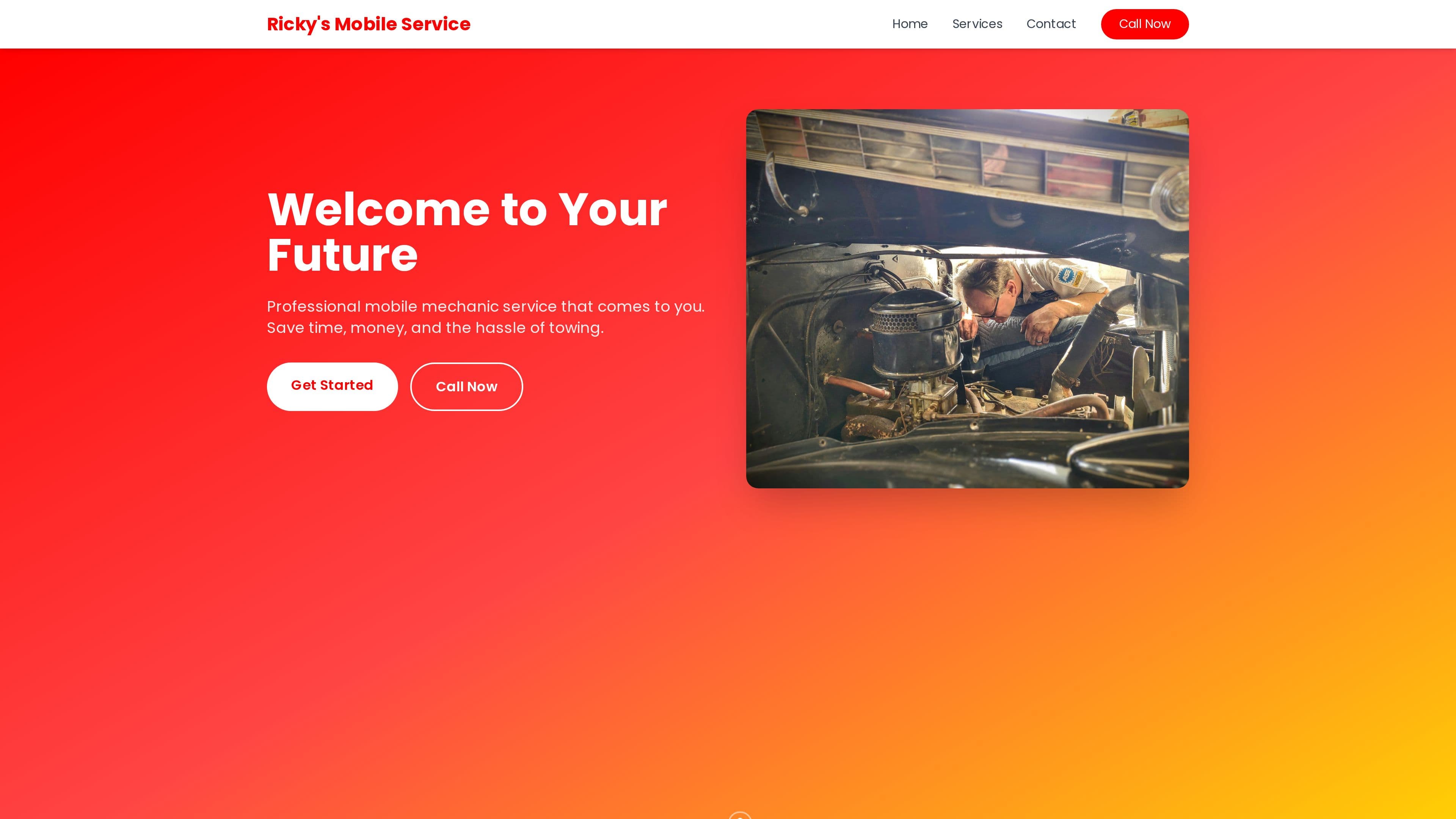 Ricky's mobile service