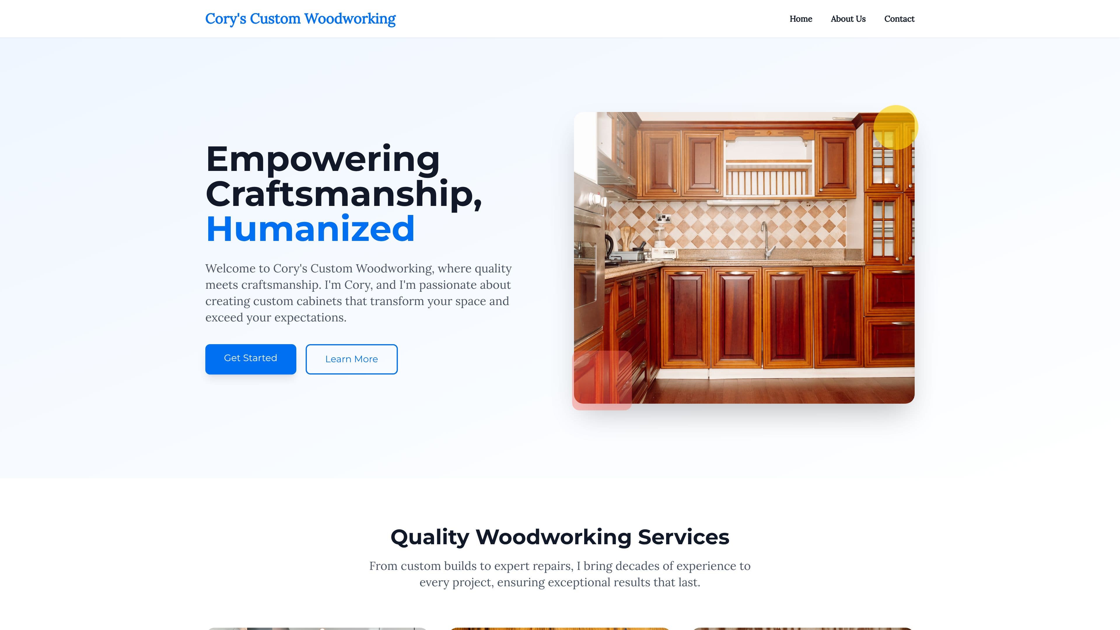 Corys custom wood working