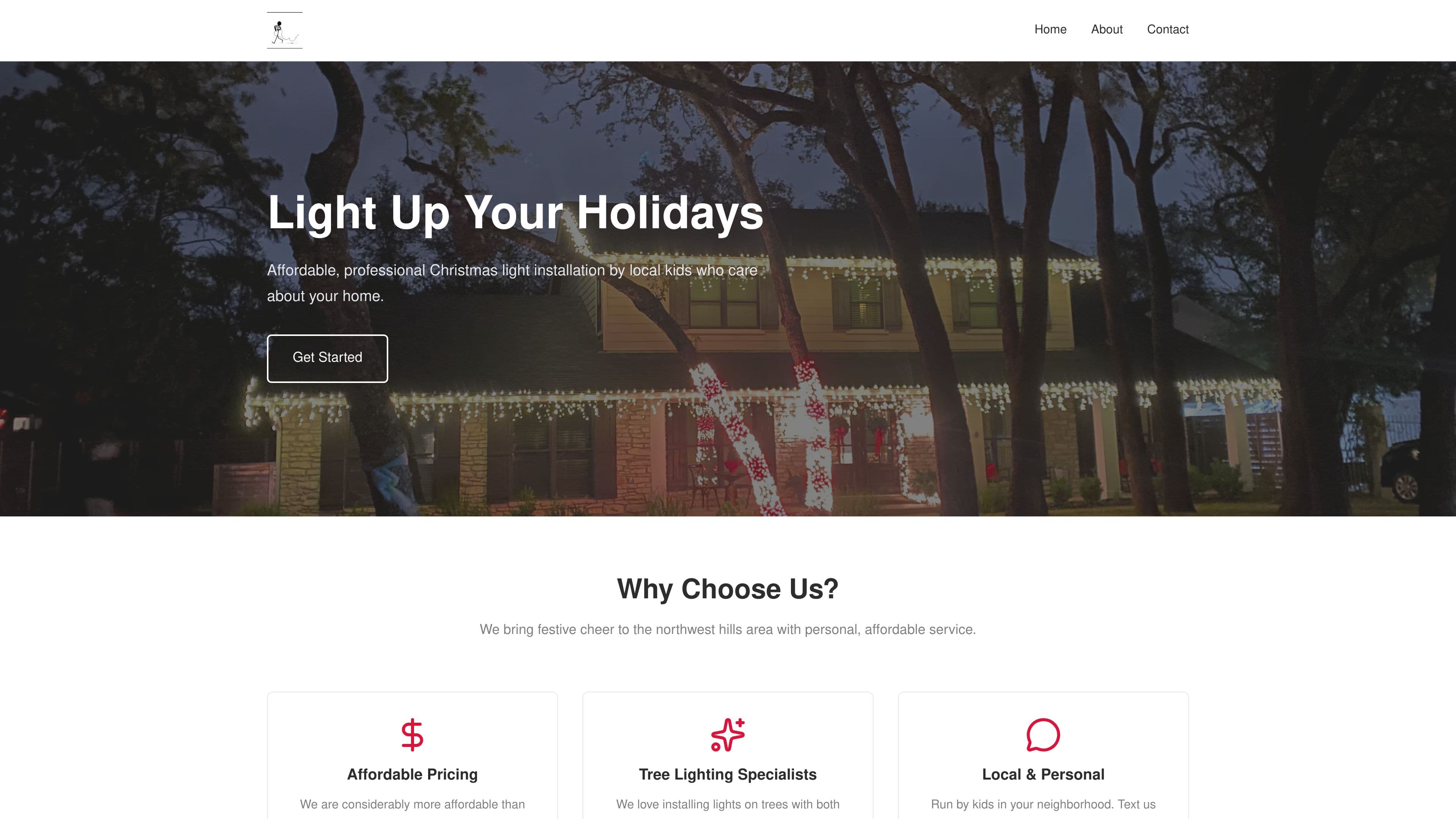 Fifteen and Wired Holiday Lighting