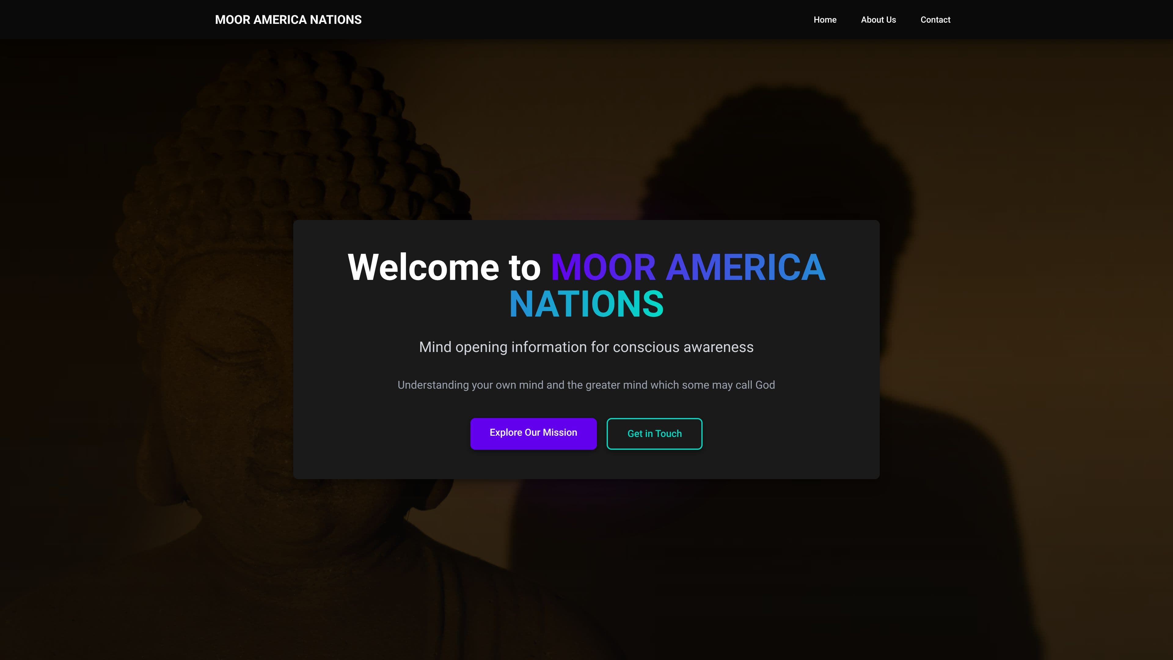 MOOR AMERICA NATIONS (MAN)