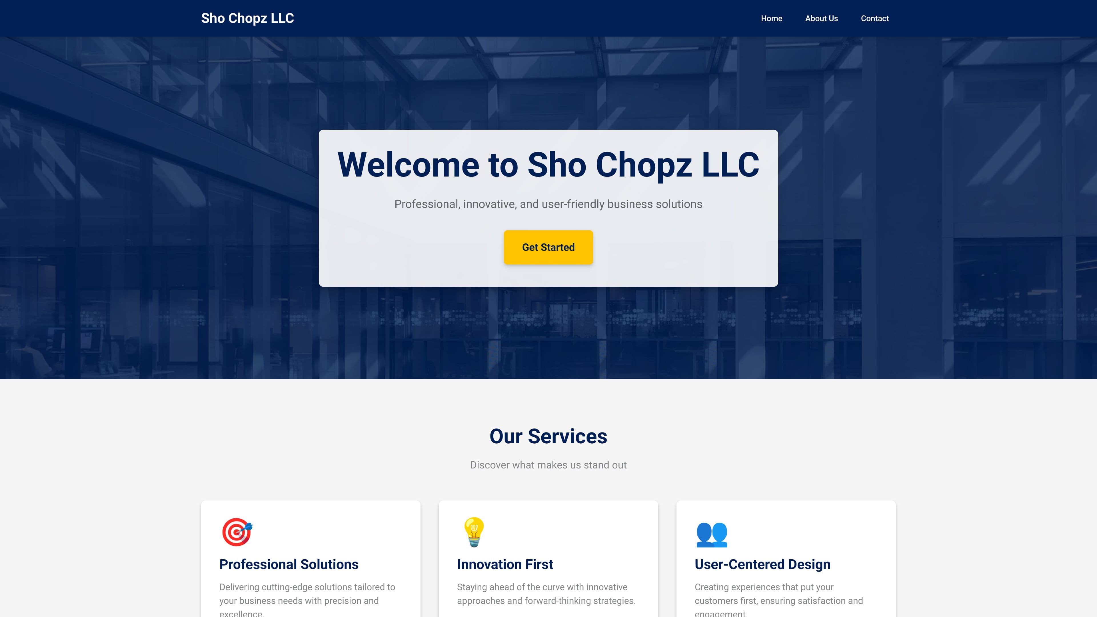 SHO CHOPZ LLC