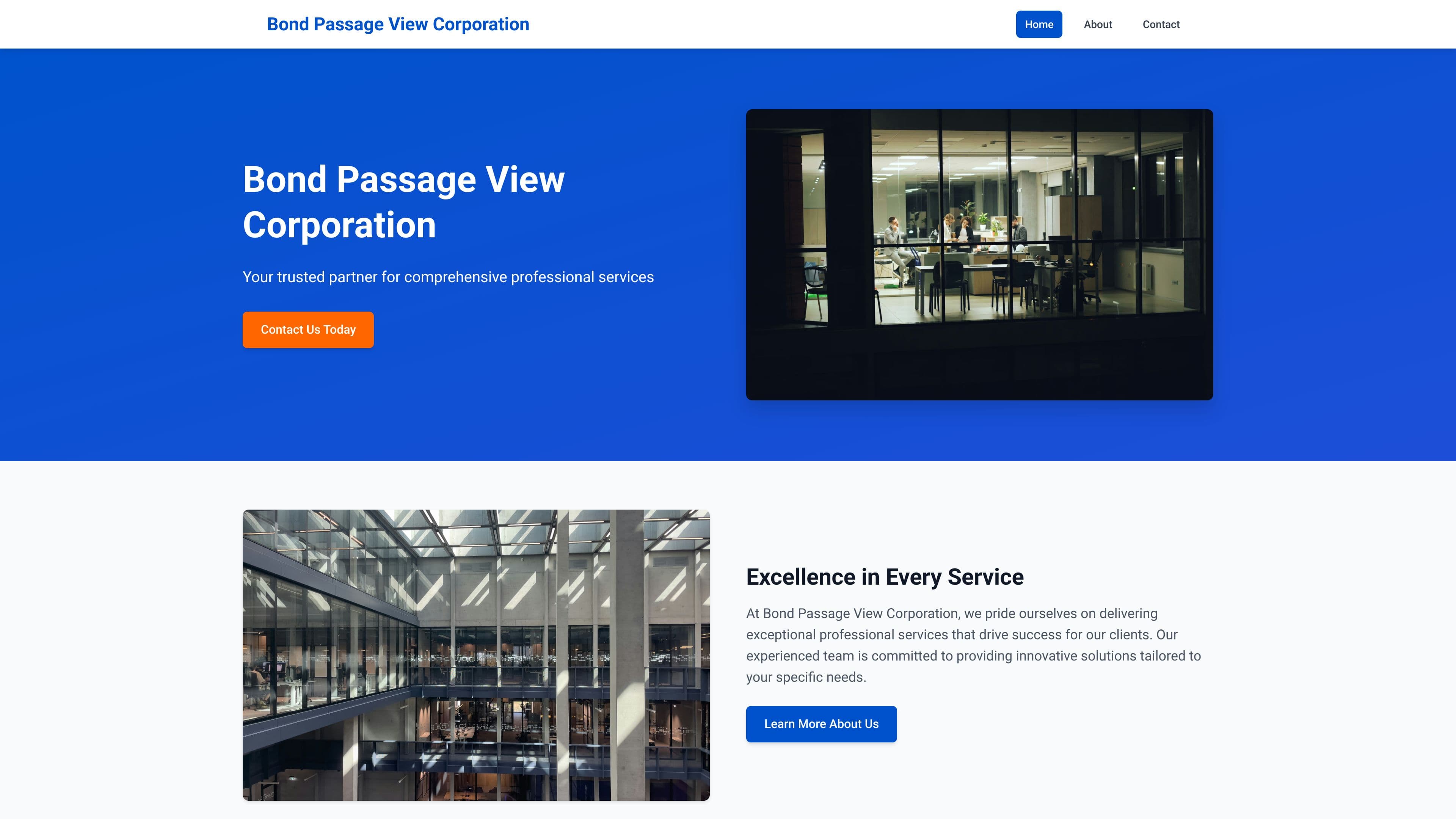 Bond Passage View Corporation