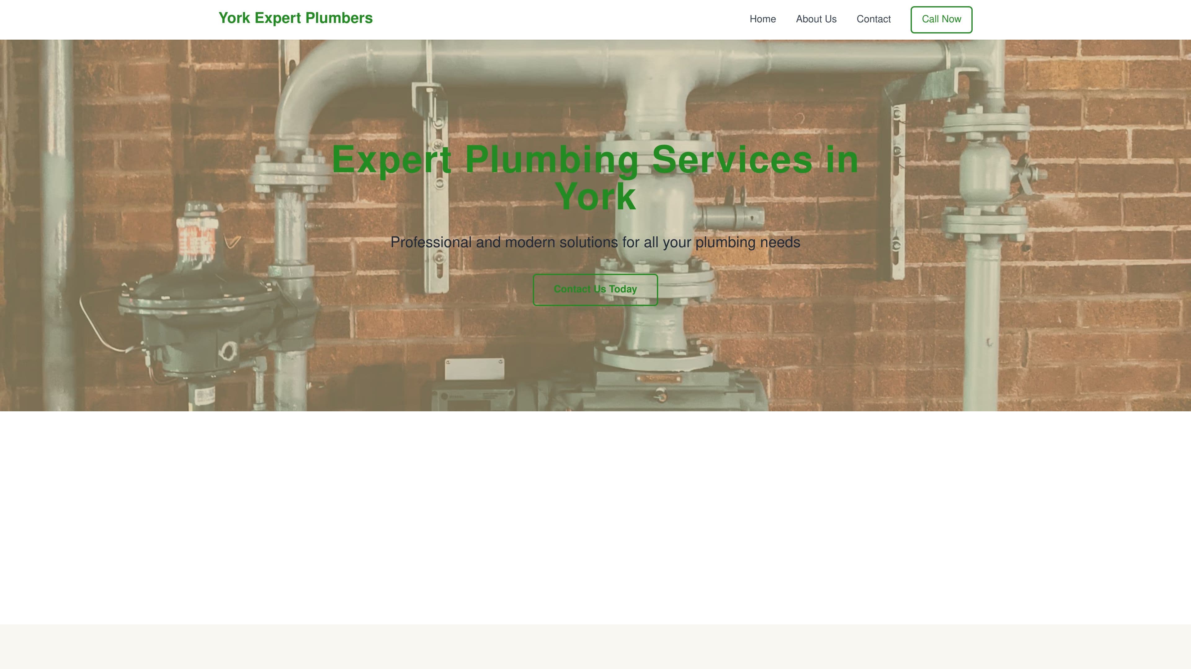 York expert plumbers