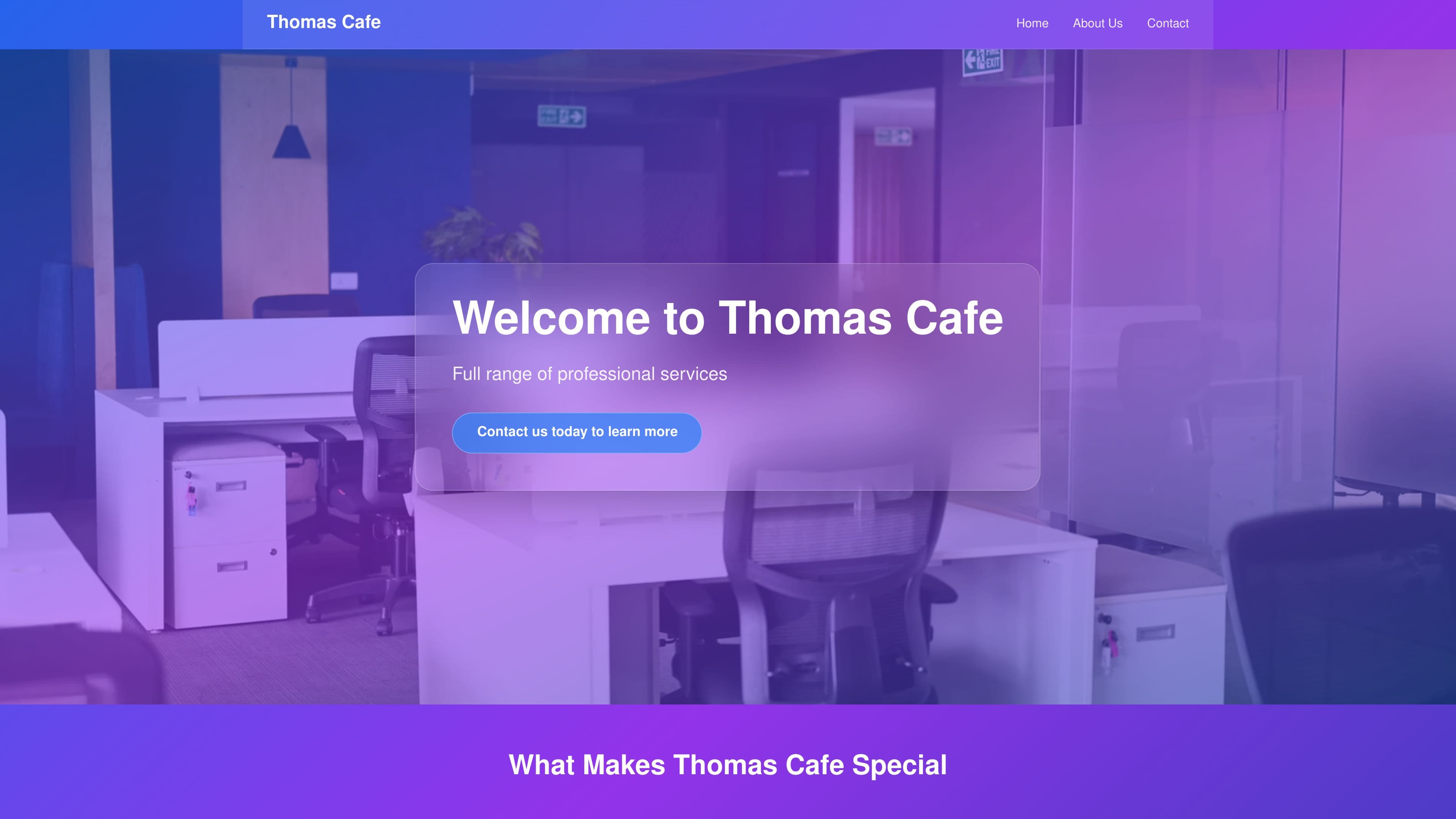 thomas cafe