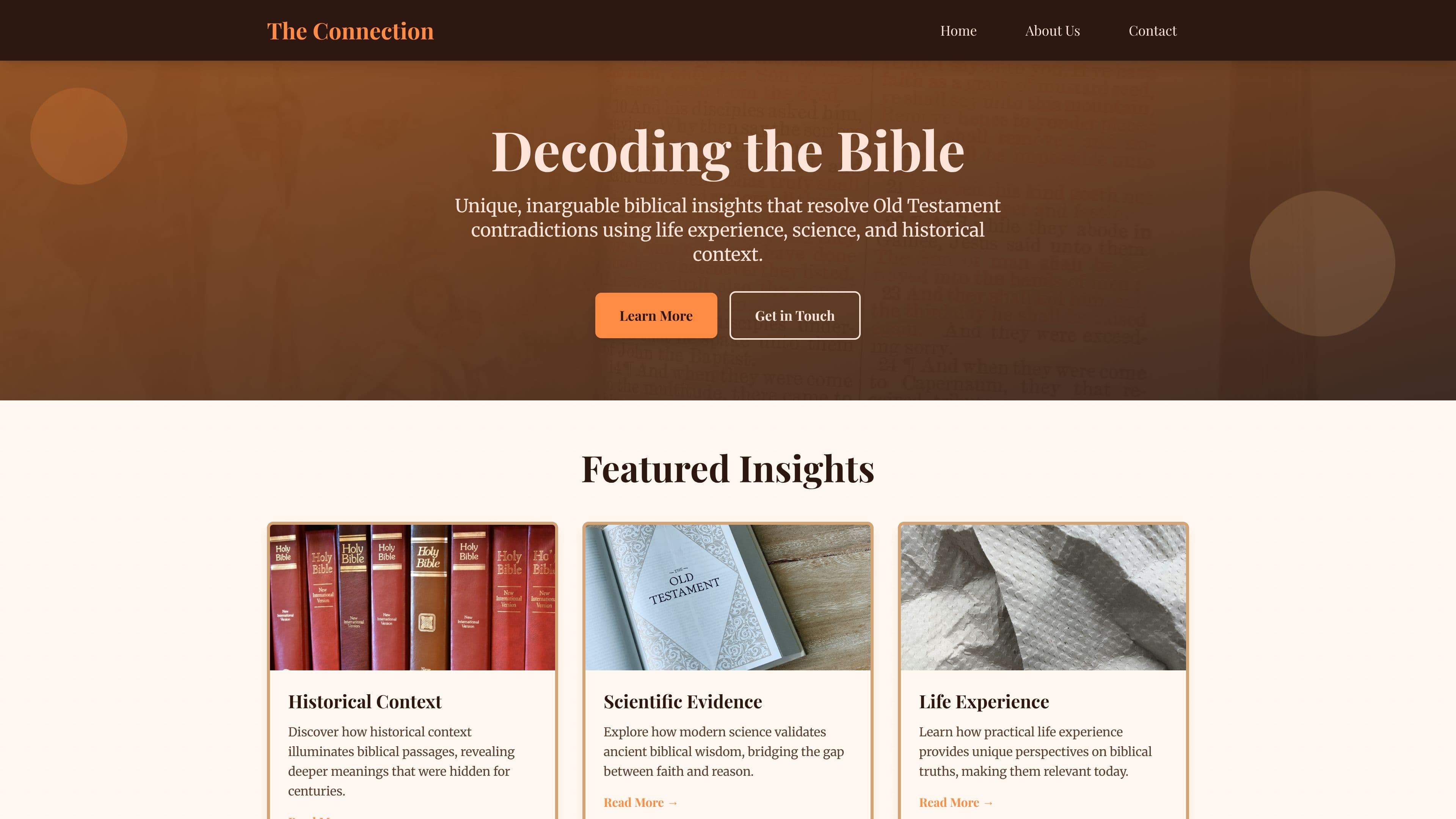 The Connection Blueprint