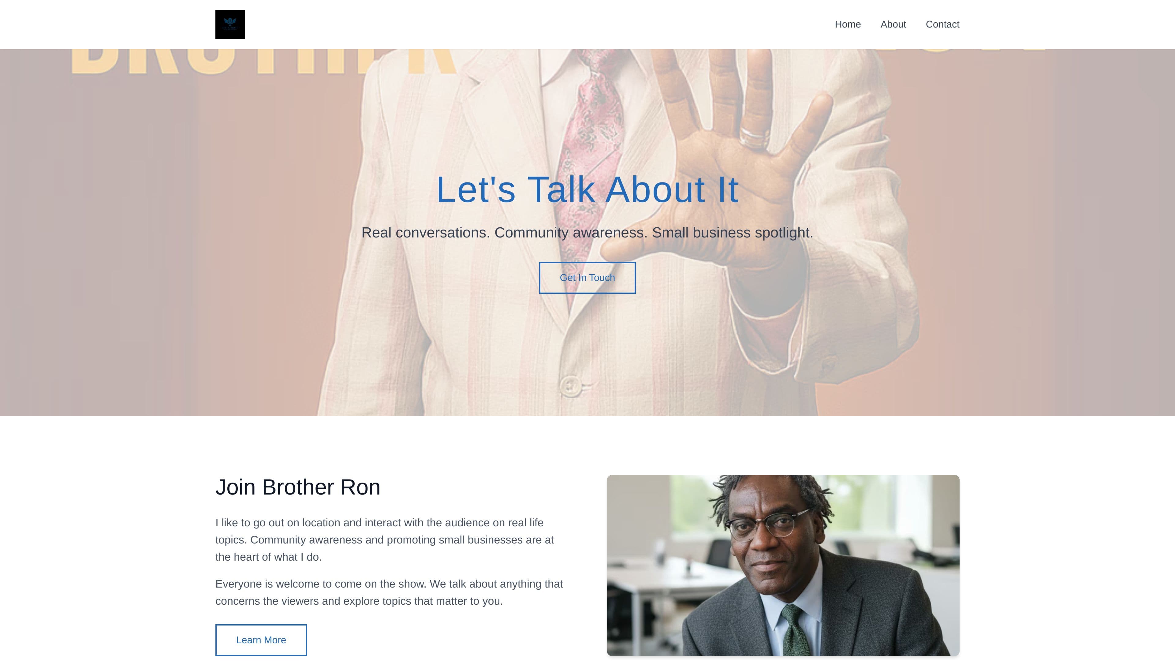 Let's Talk About It With Brother Ron