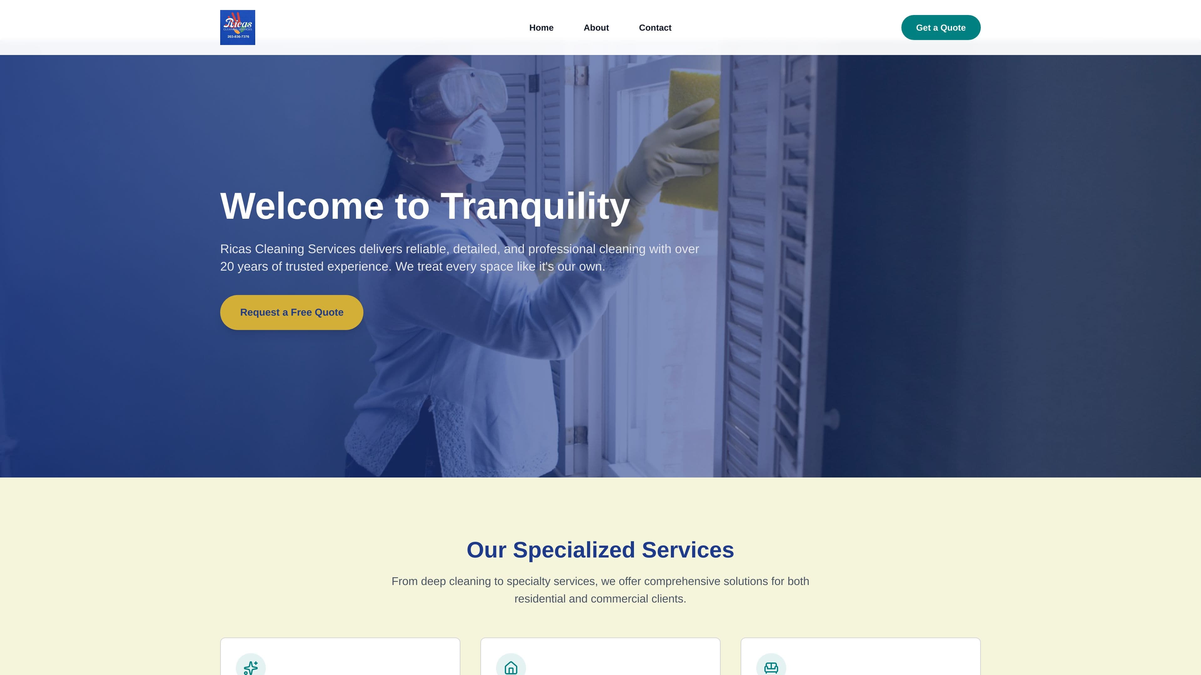 Ricas cleaning services