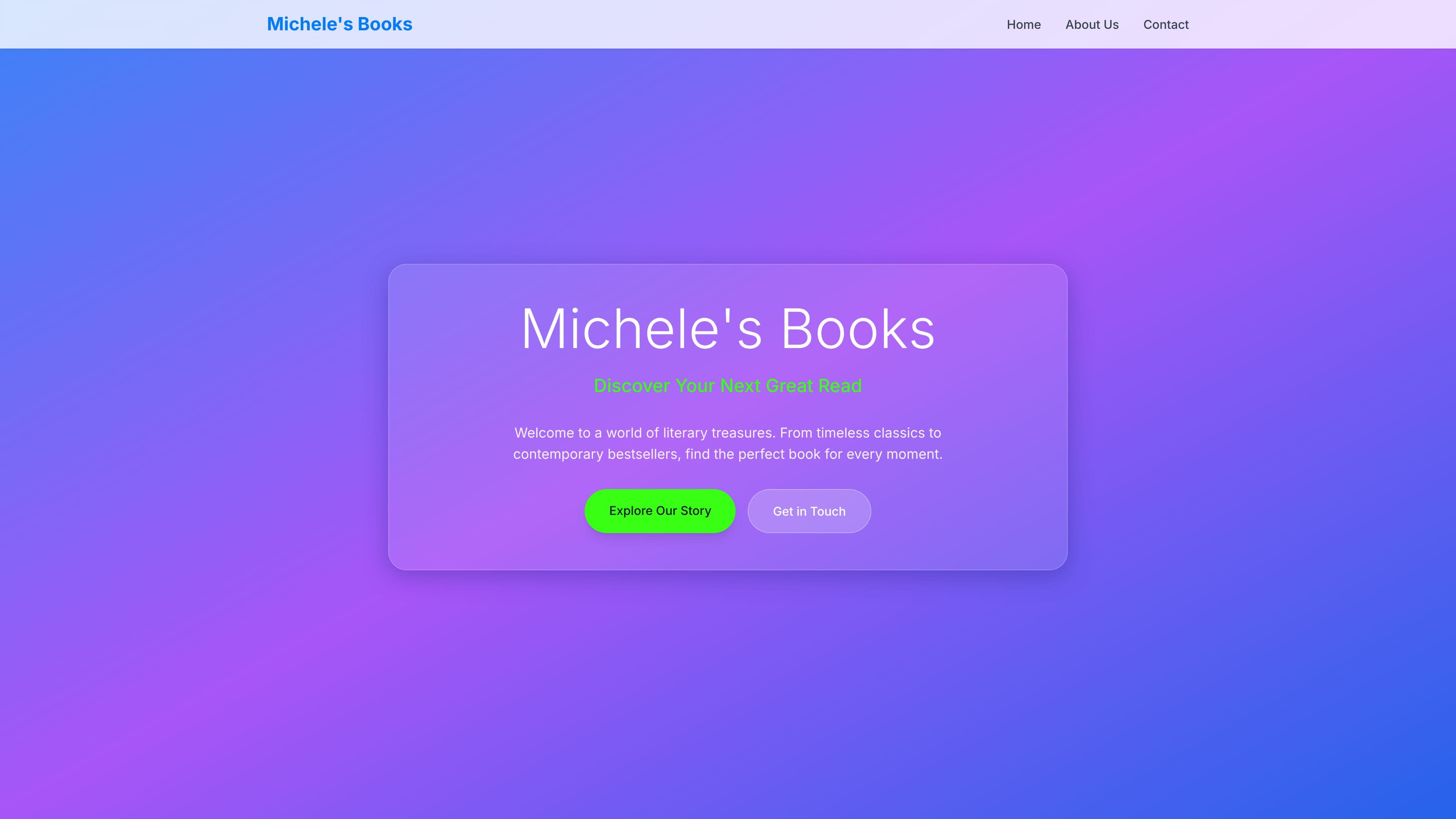 Michele’s books 