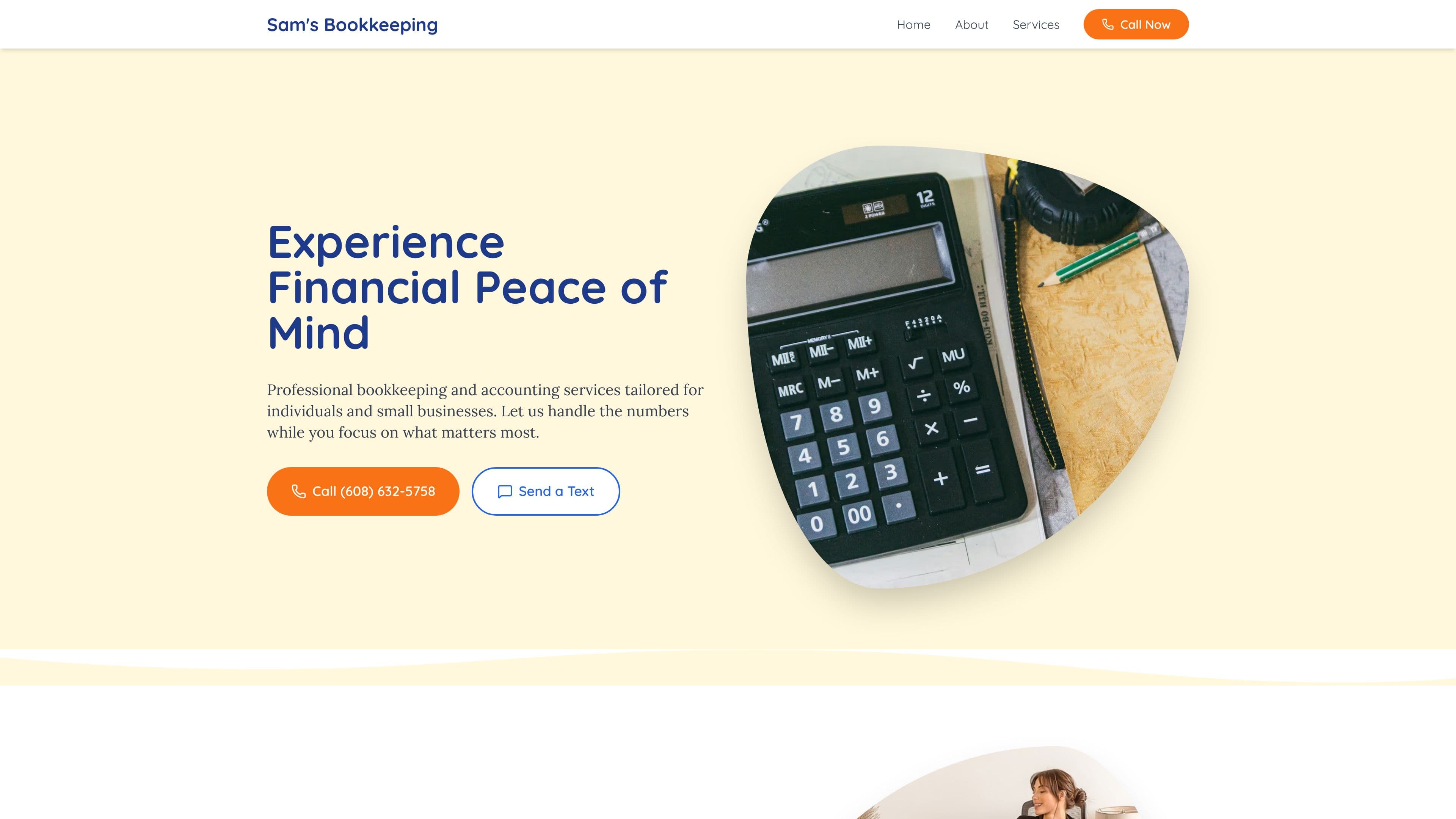 Sam’s bookkeeping and accounting on