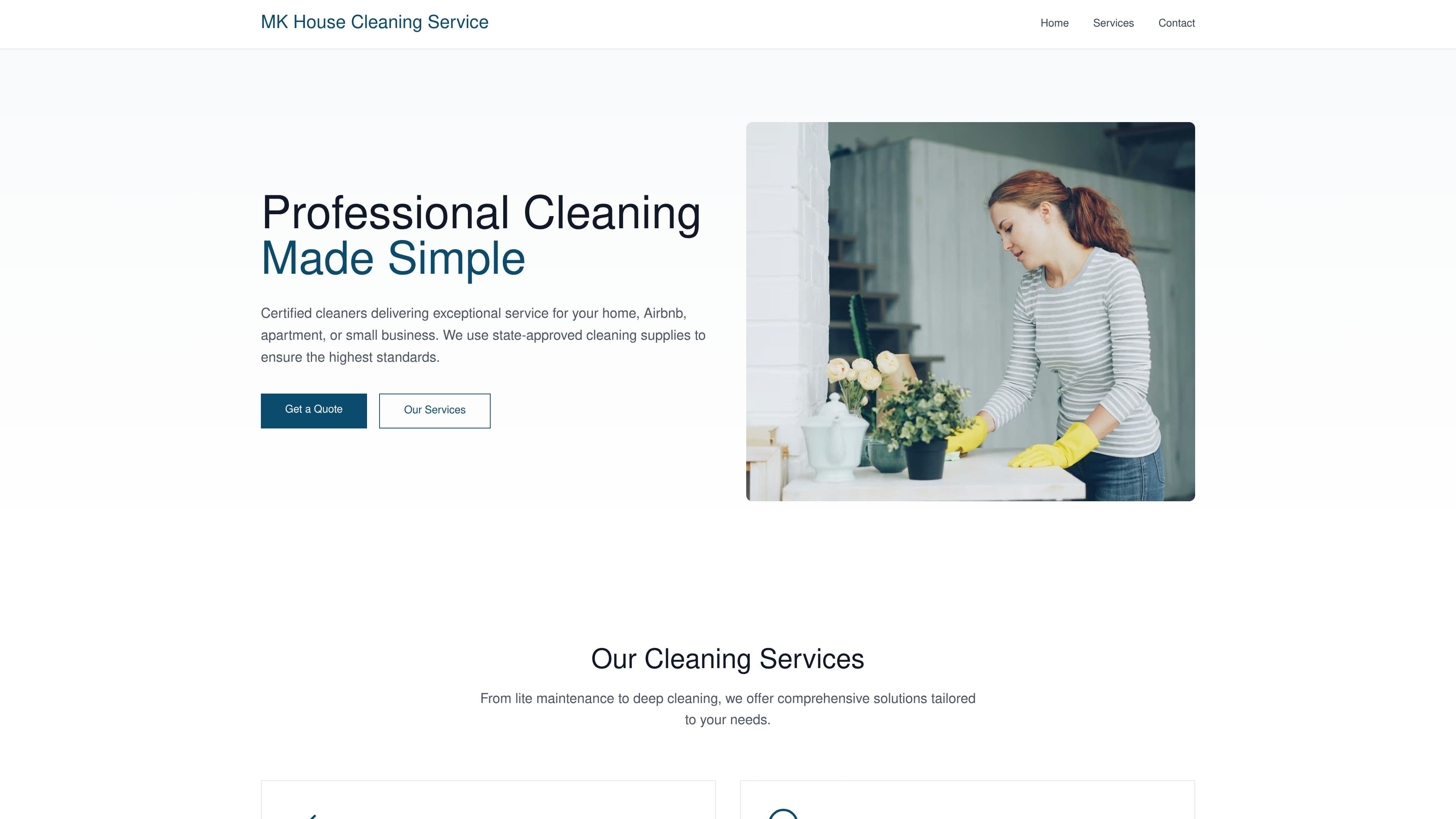 MK House Cleaning Service 
