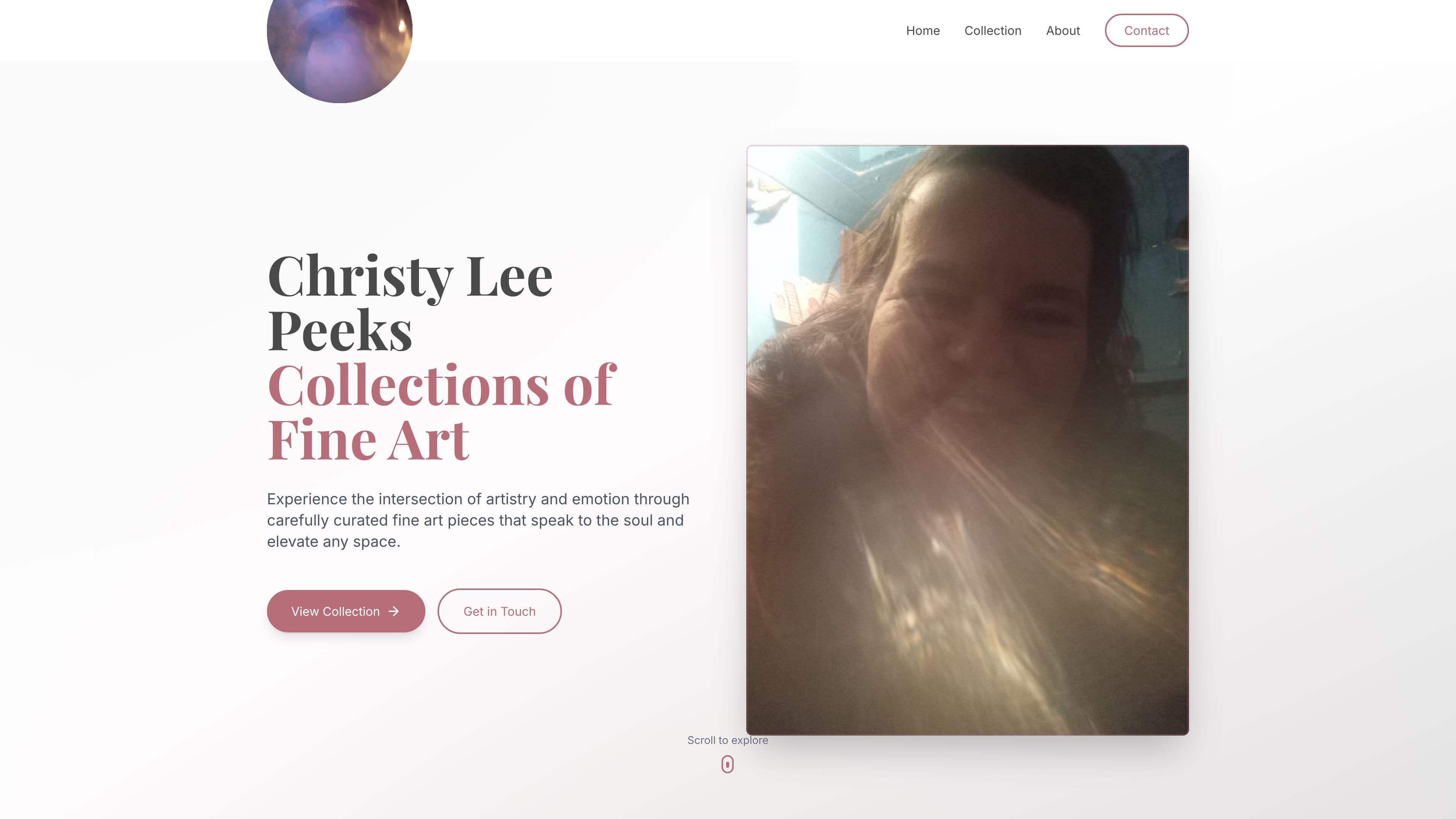 The Artist and singer