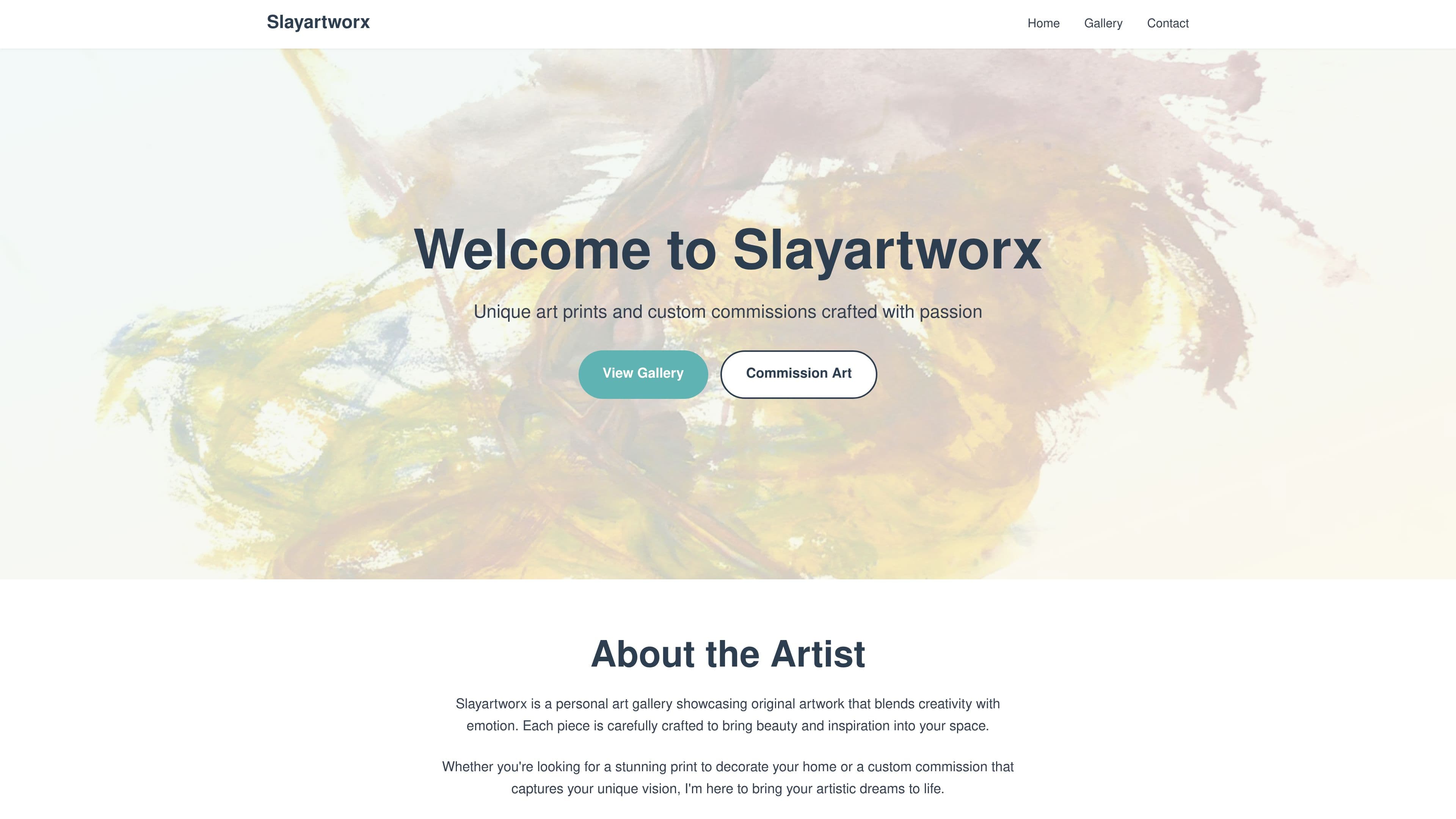 Slayartworx freelance artist