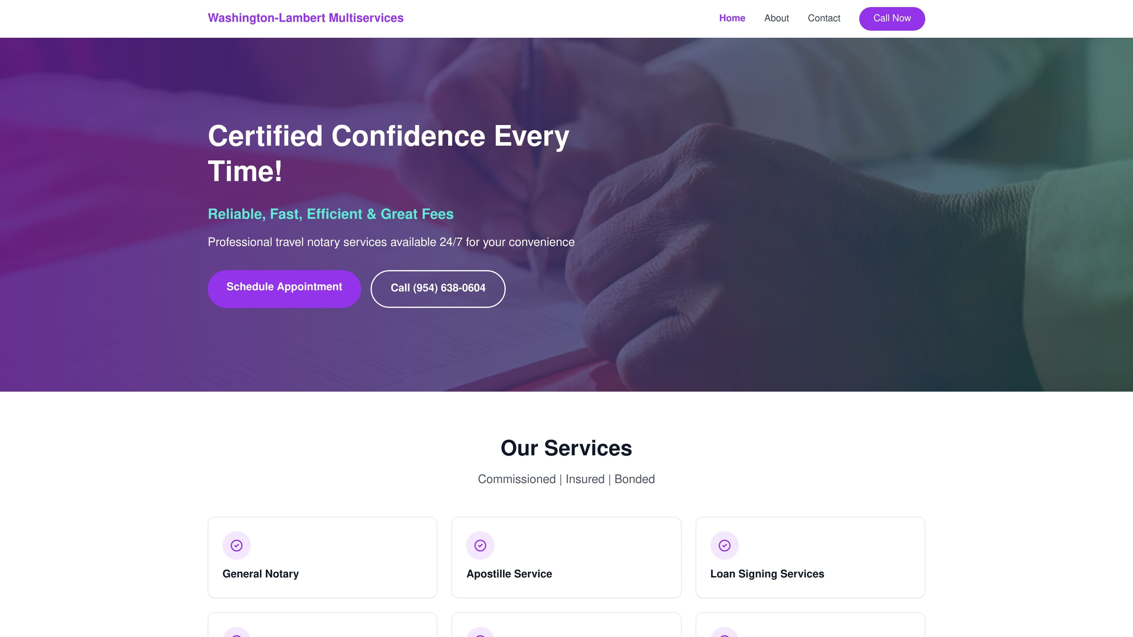 Washington-Lambert Multiservices