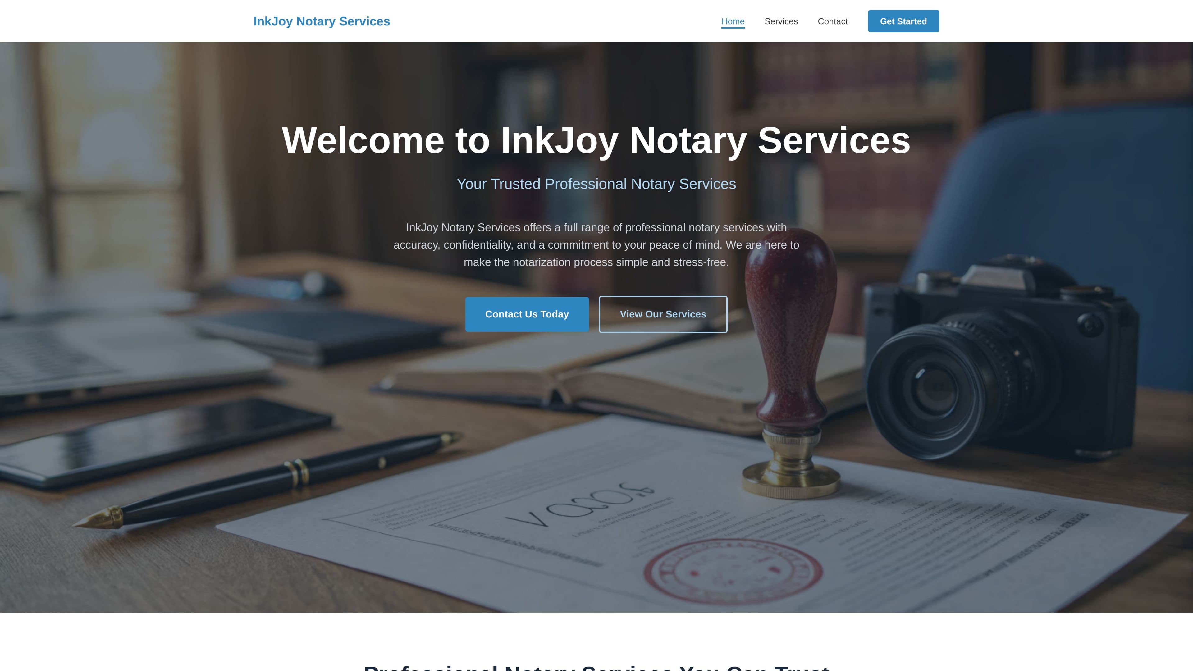 InkJoy Notary Services