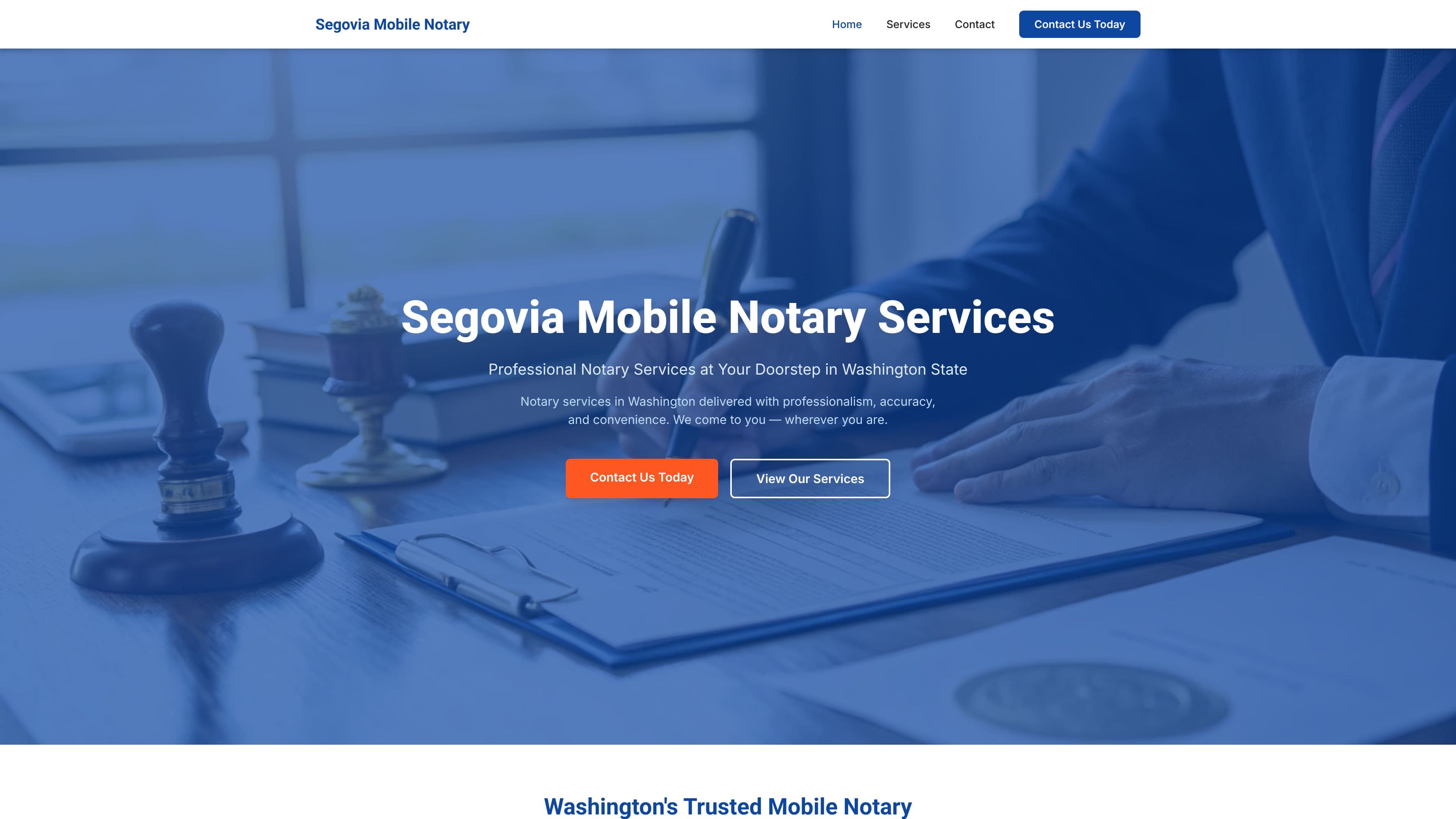 Segovia mobile notary