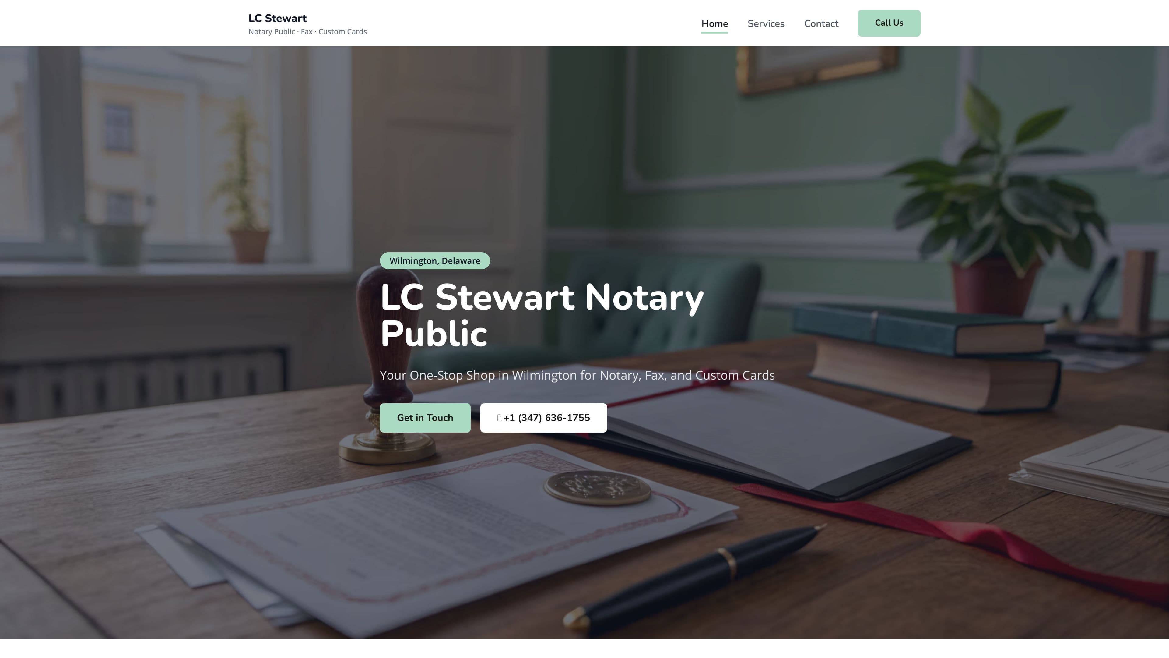 LC Stewart - Notary Public/ Fax/ Copier