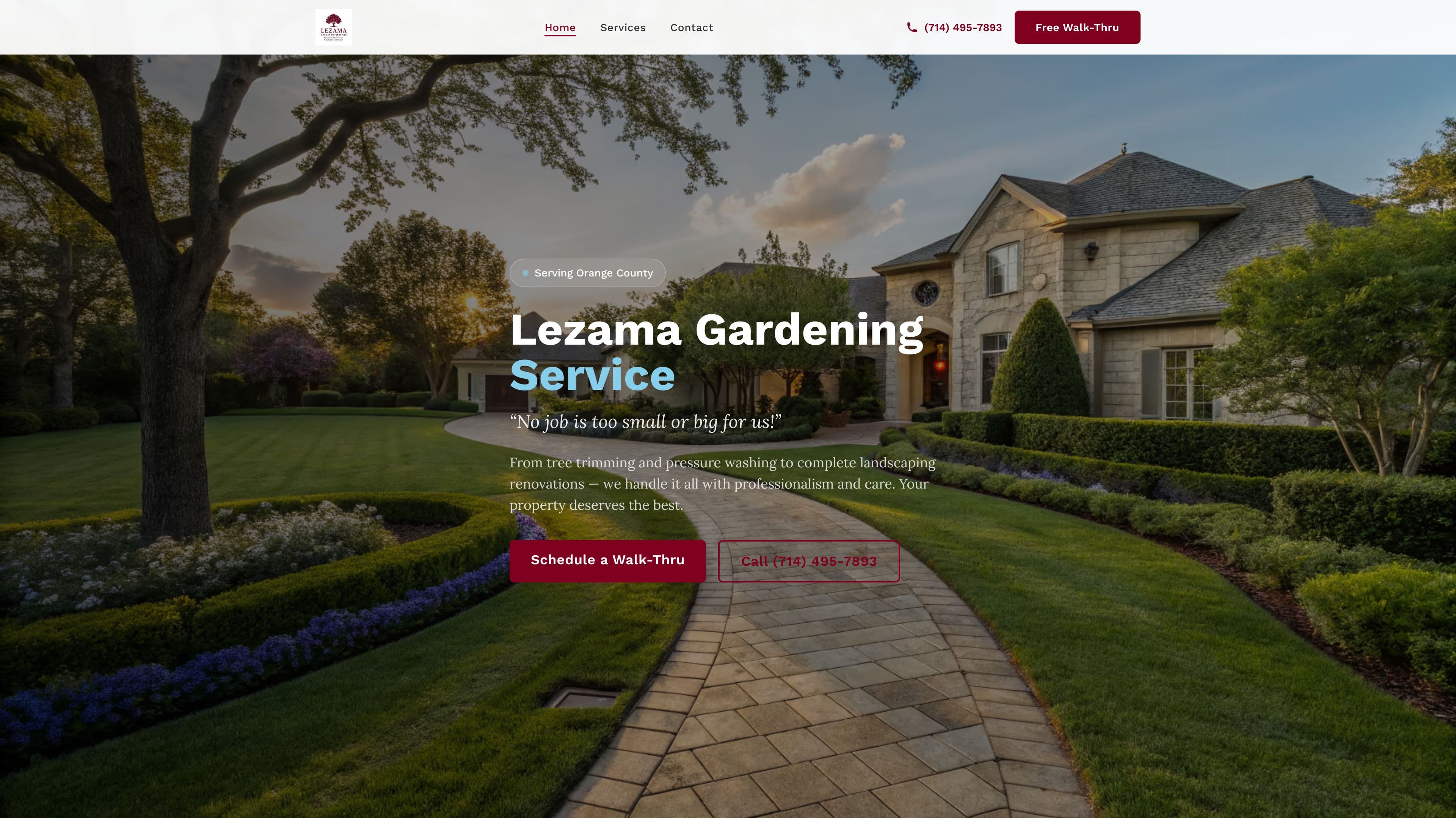 Lezama Gardening Service