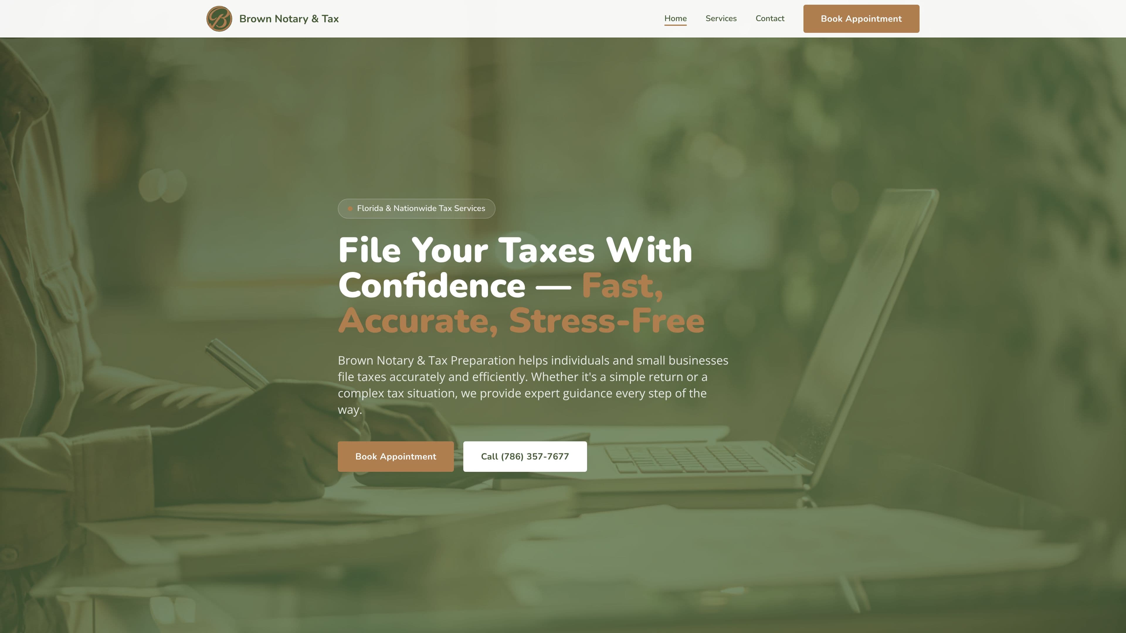 Brown Notary & Tax Preparation