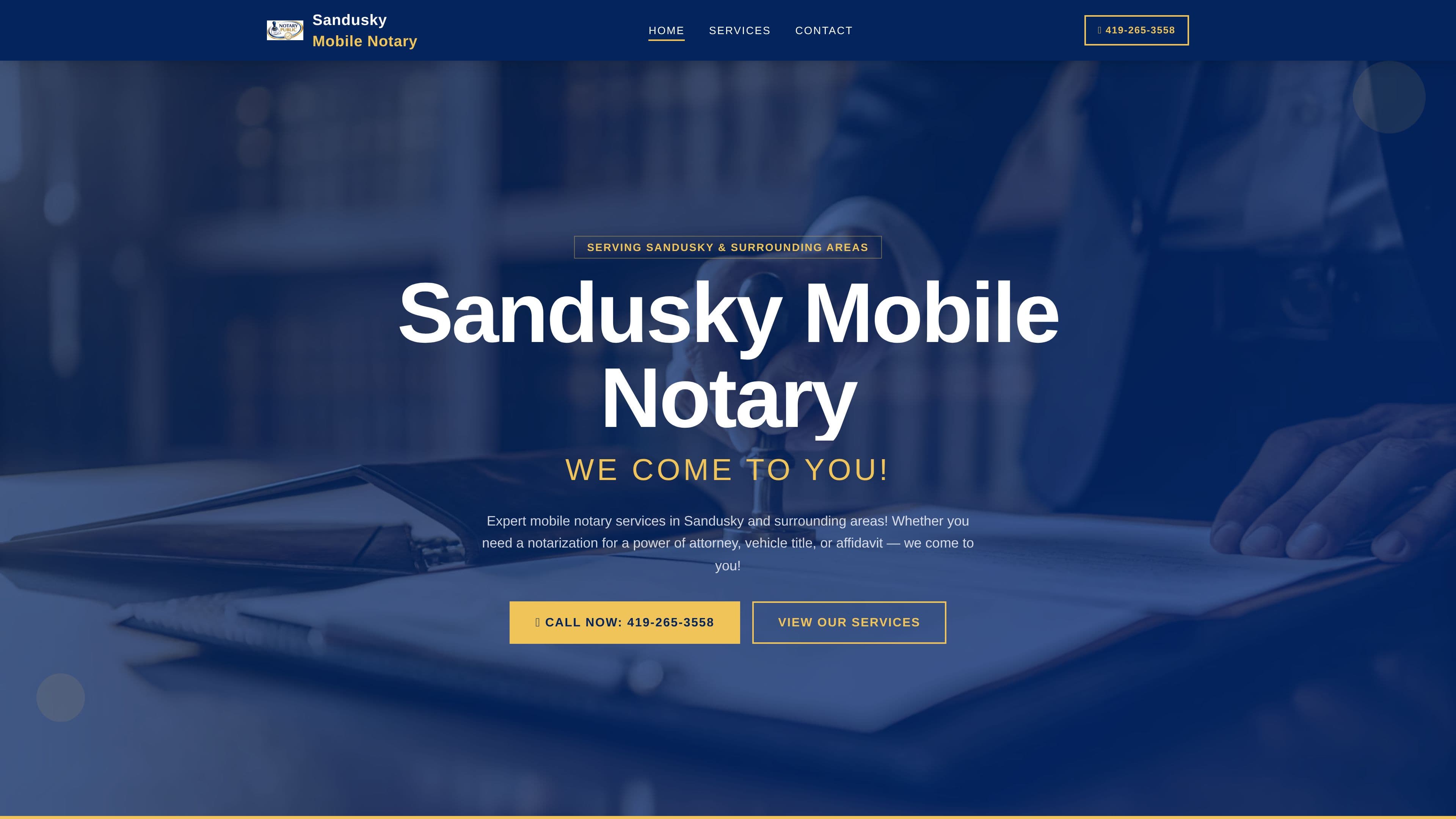 Sandusky Mobile Notary