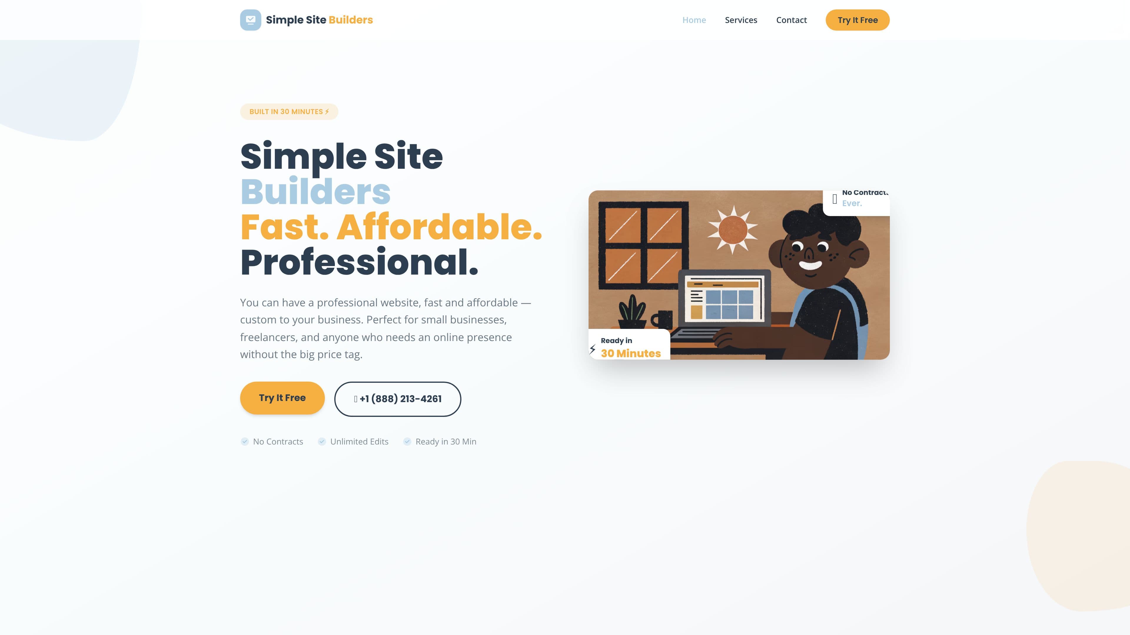 simple site builders