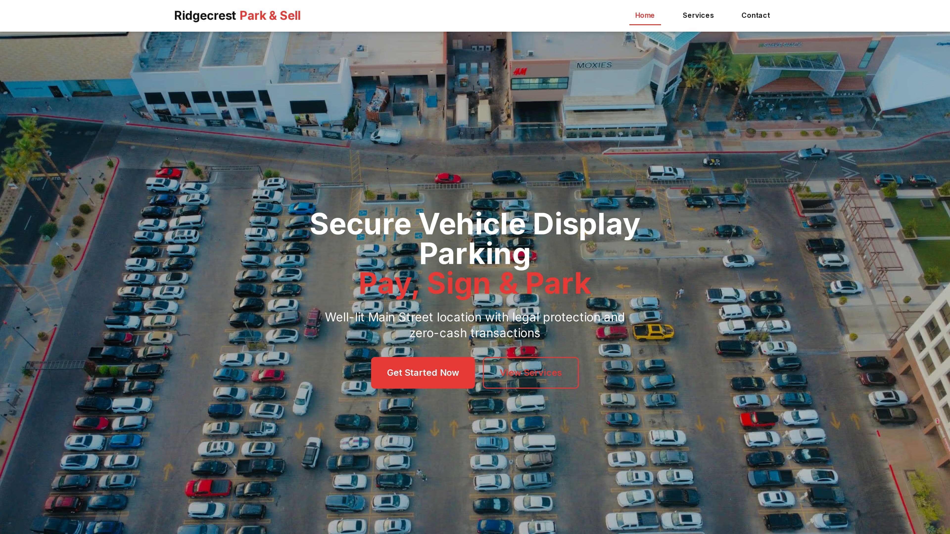 Ridgecrest Park & Sell