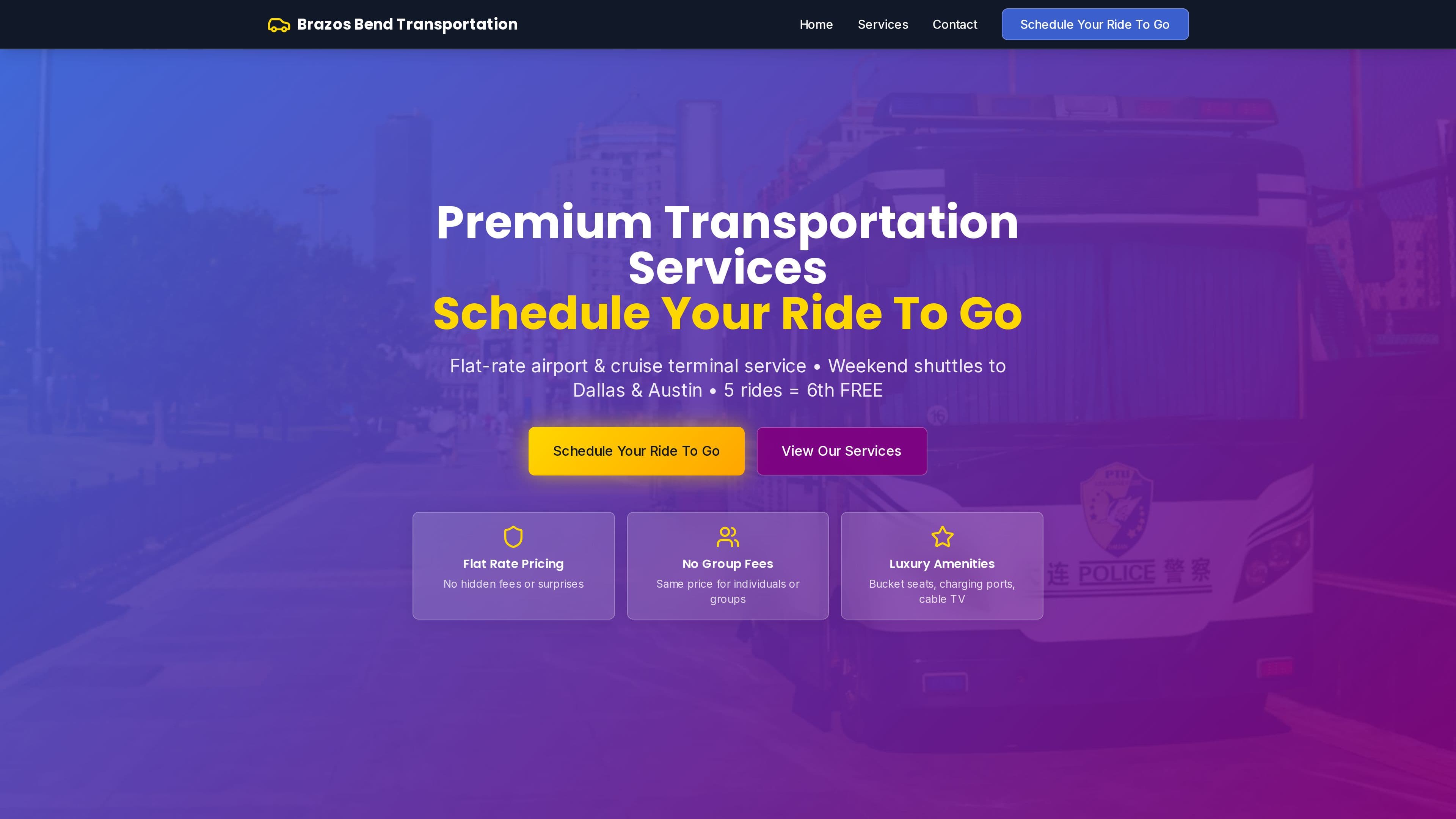 BRAZOS-BEND TRANSPORTATION SERVICES